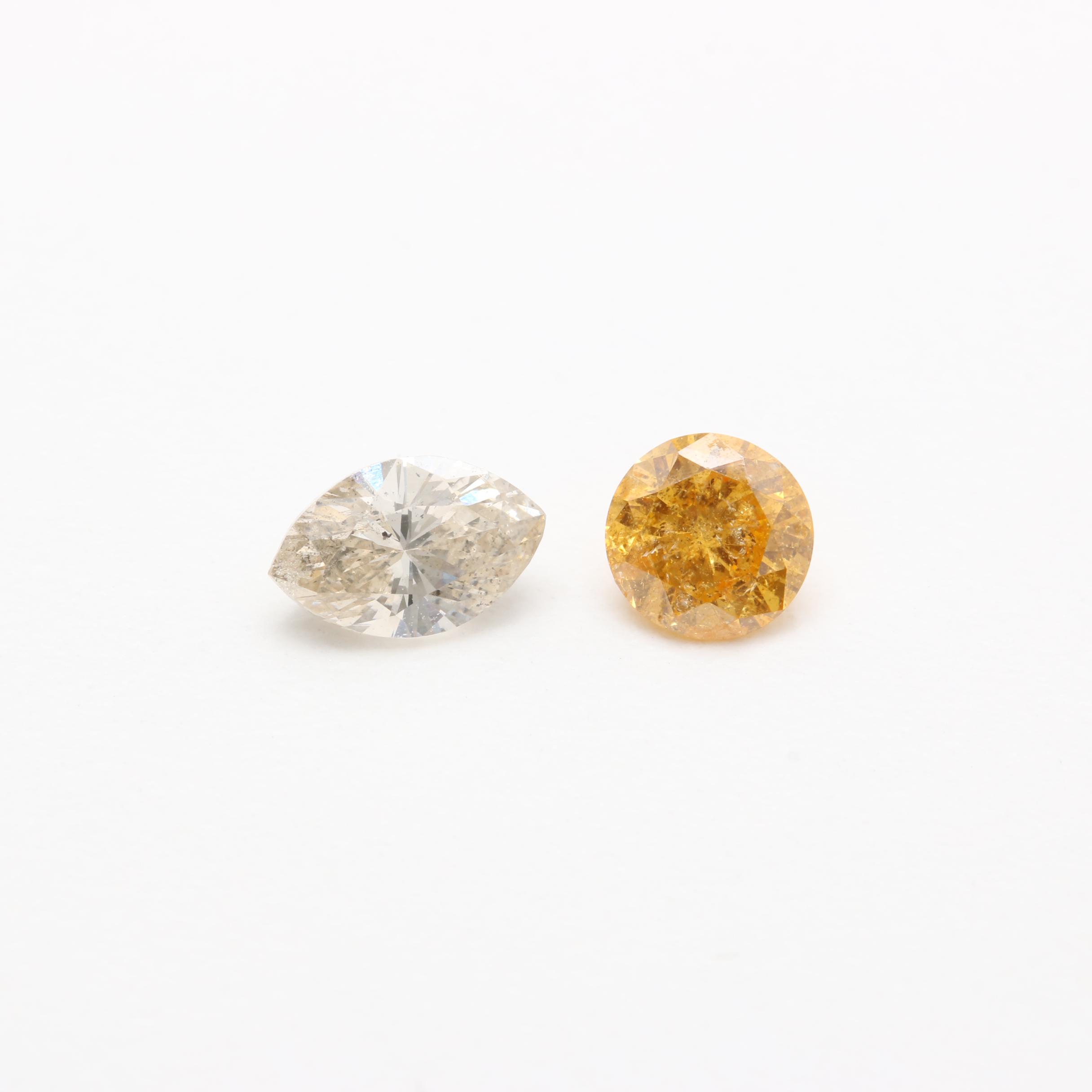 Loose 0.88 CTW Diamonds