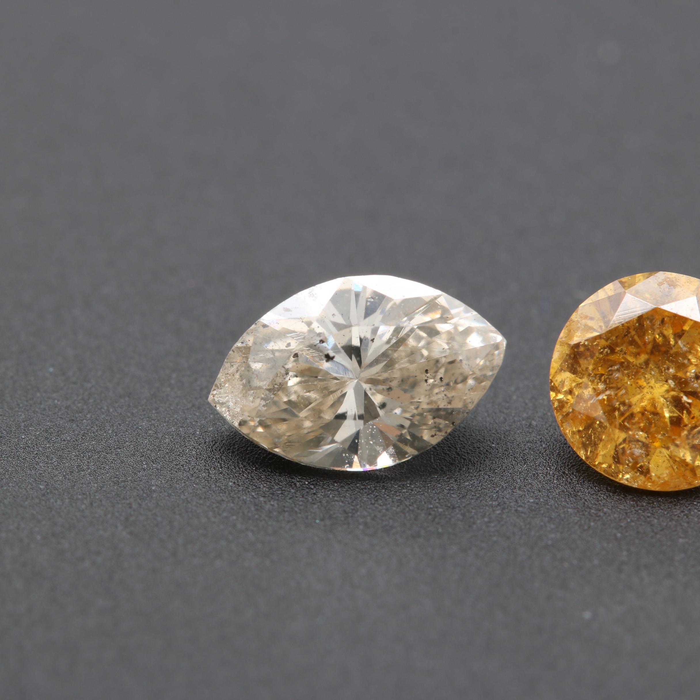 Loose 0.88 CTW Diamonds