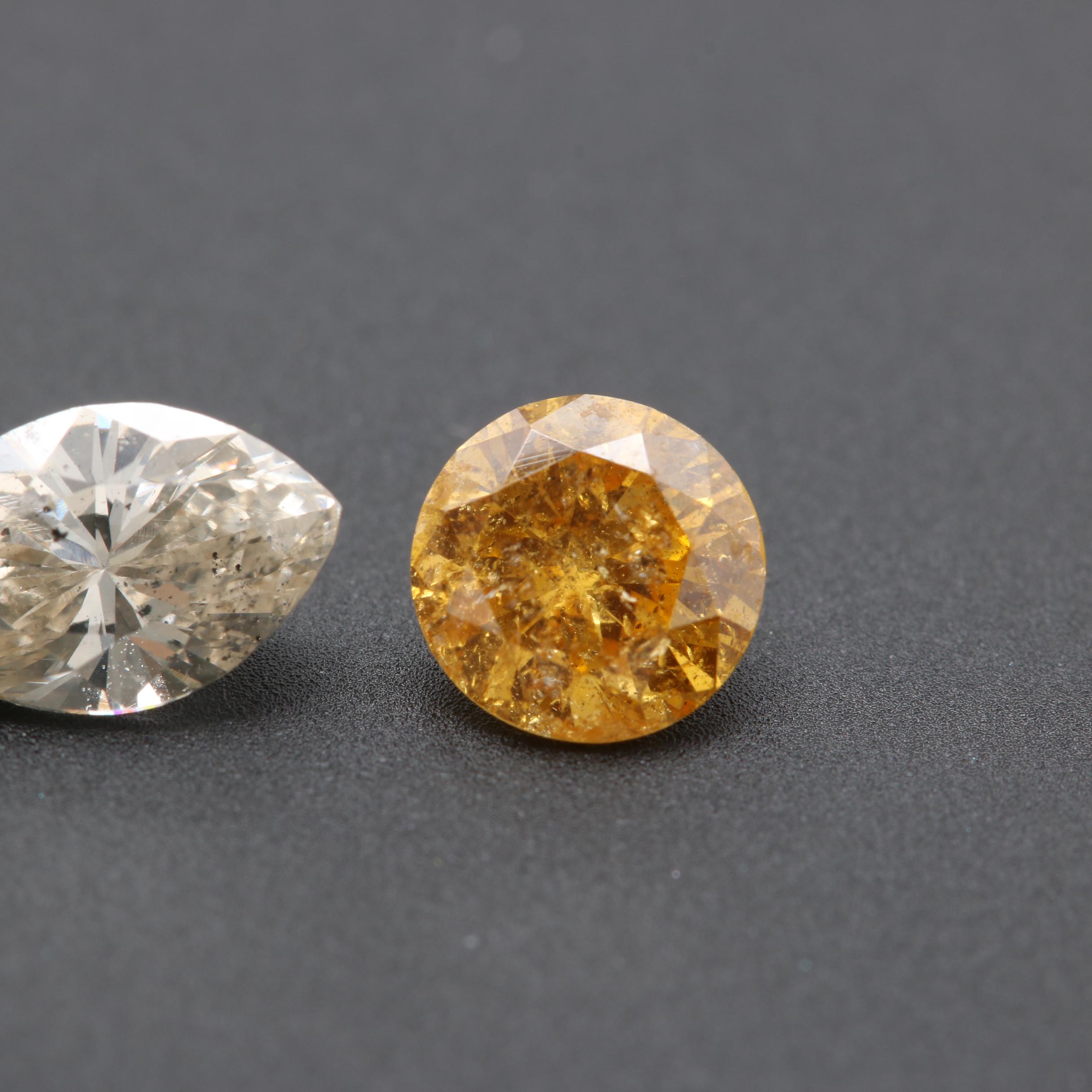 Loose 0.88 CTW Diamonds