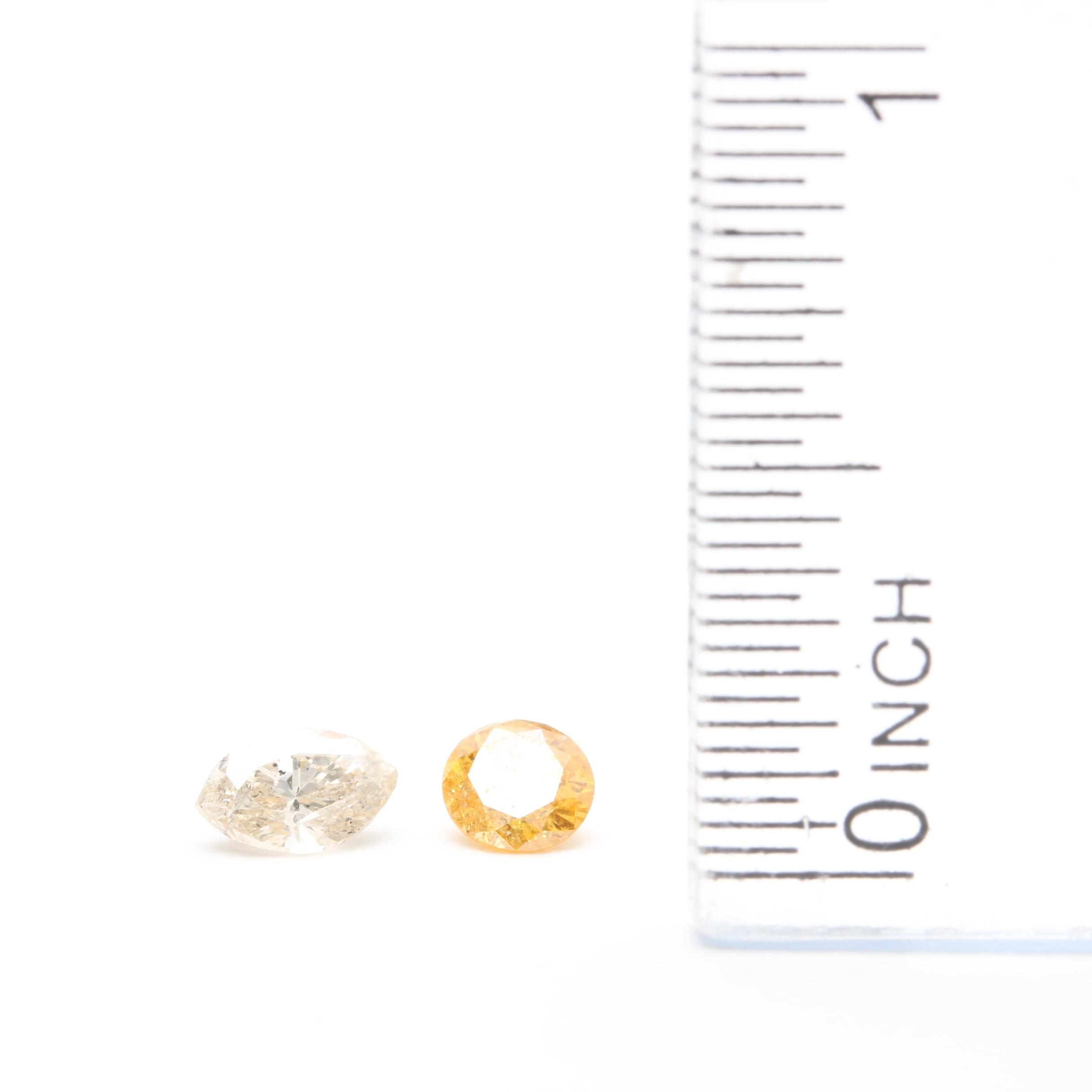 Loose 0.88 CTW Diamonds