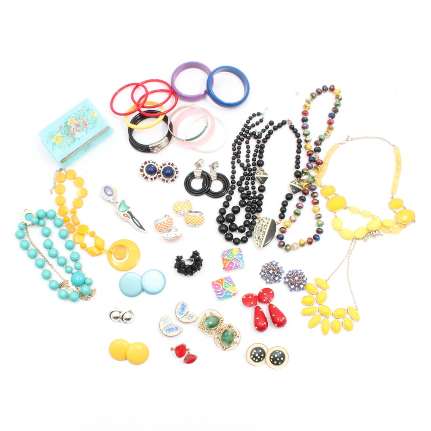 Acrylic Costume Jewelry Collection