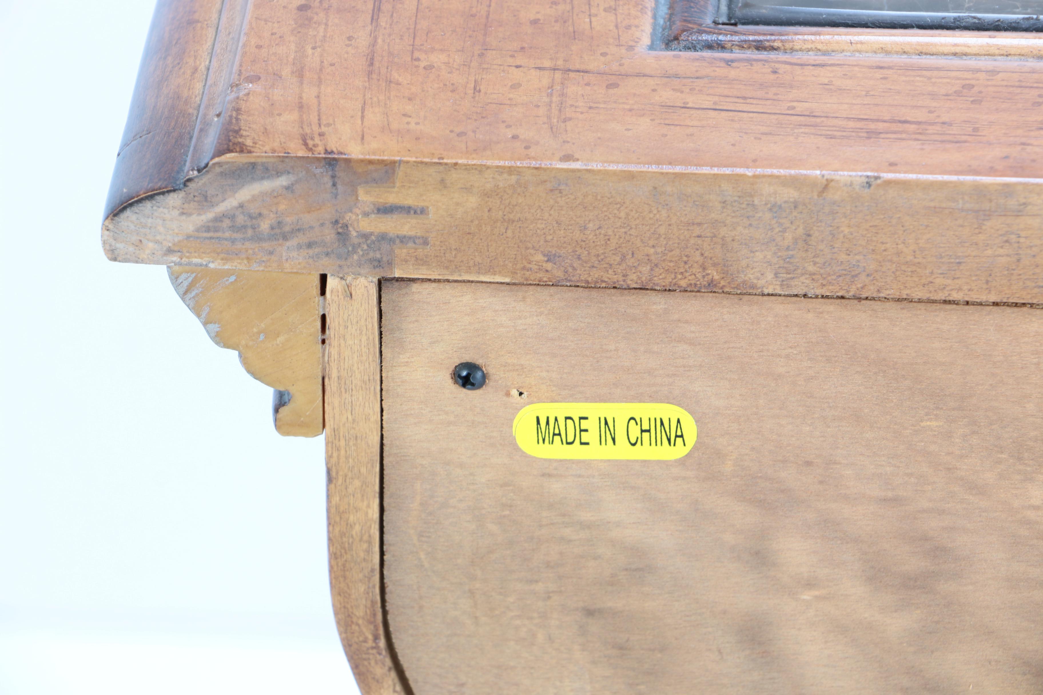 Nightstand with Stone Inlay Top by Michael Amini for AICO