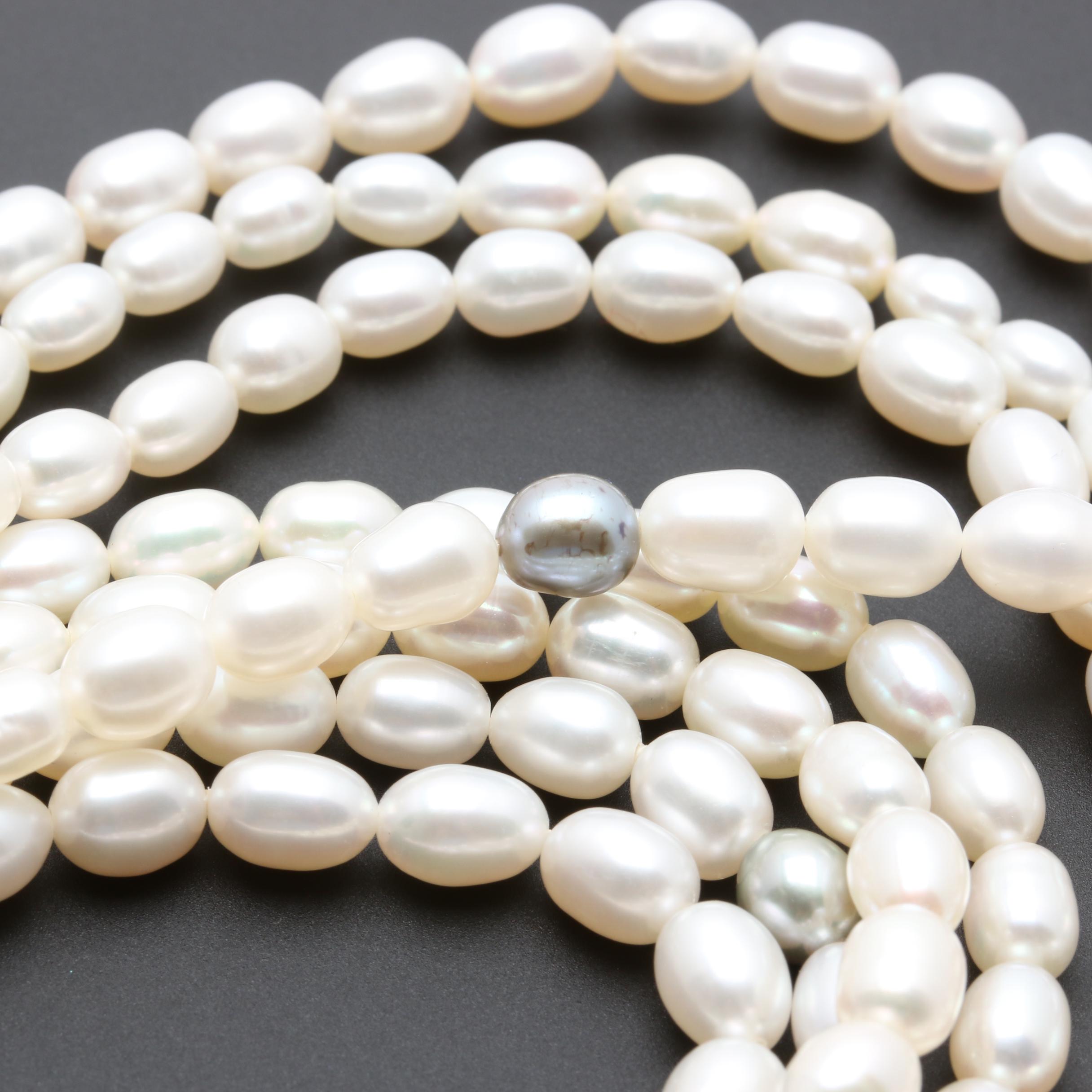 Cultured Pearl Endless Necklaces