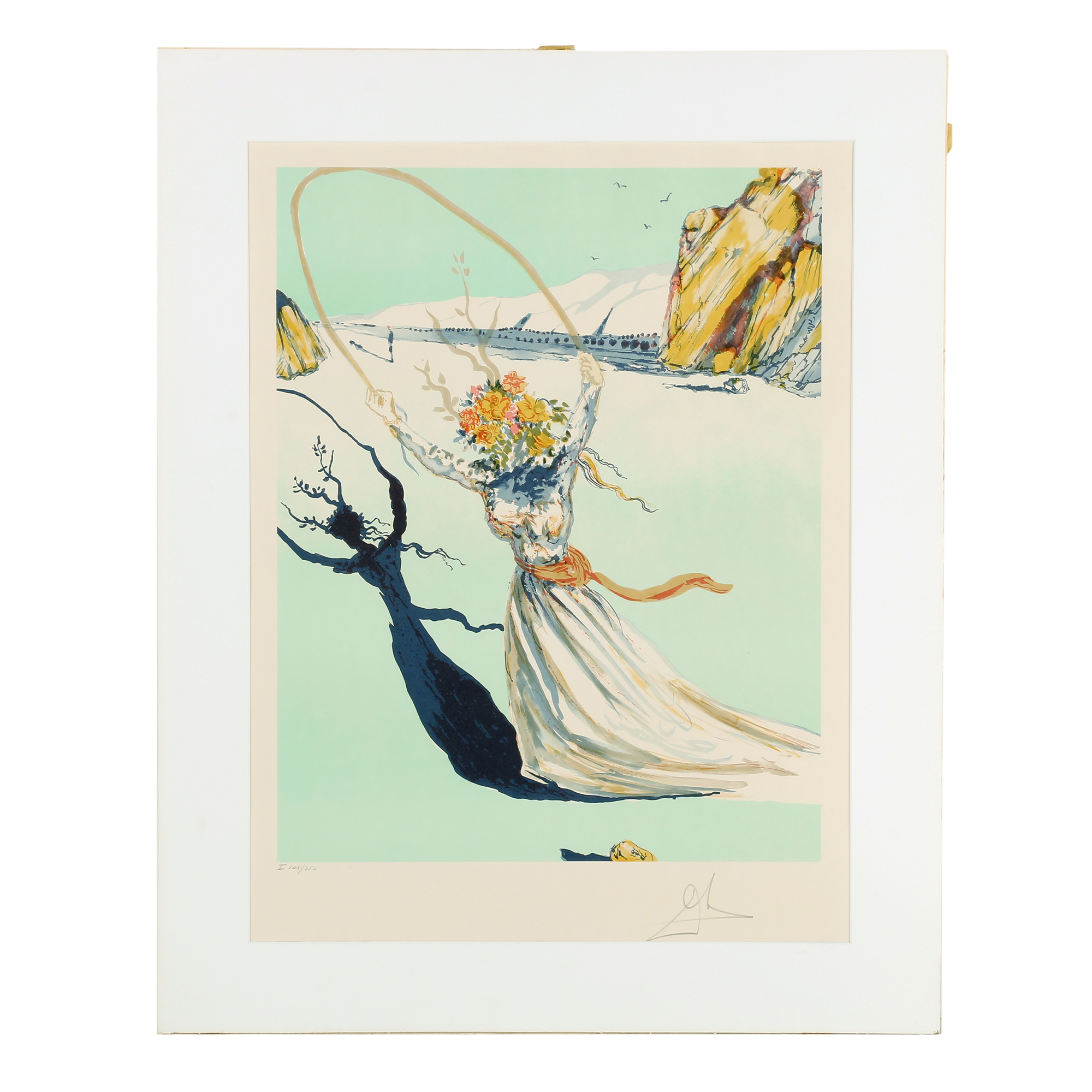 Salvador Dalí Lithograph "Daphne I"
