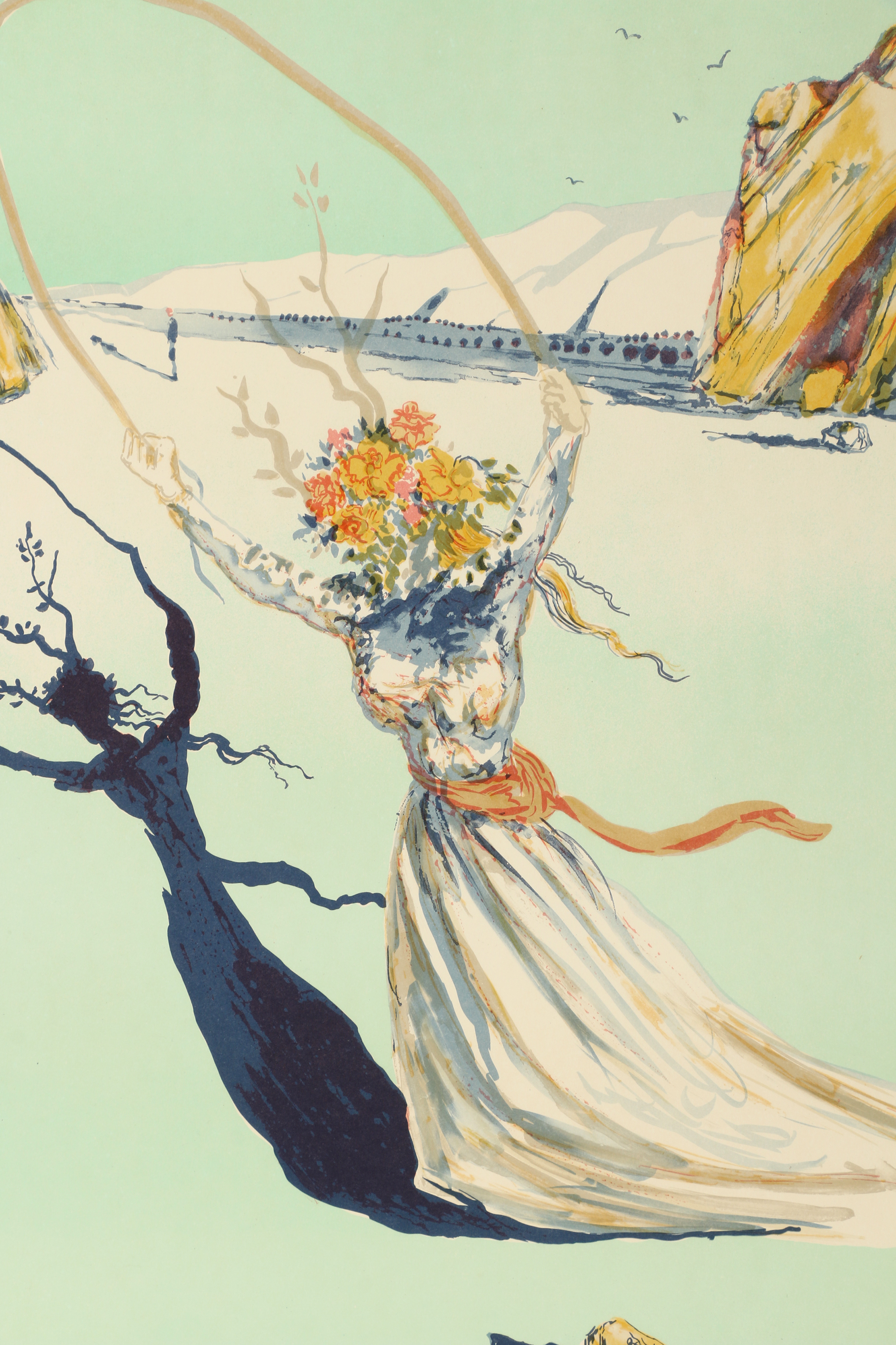 Salvador Dalí Lithograph "Daphne I"