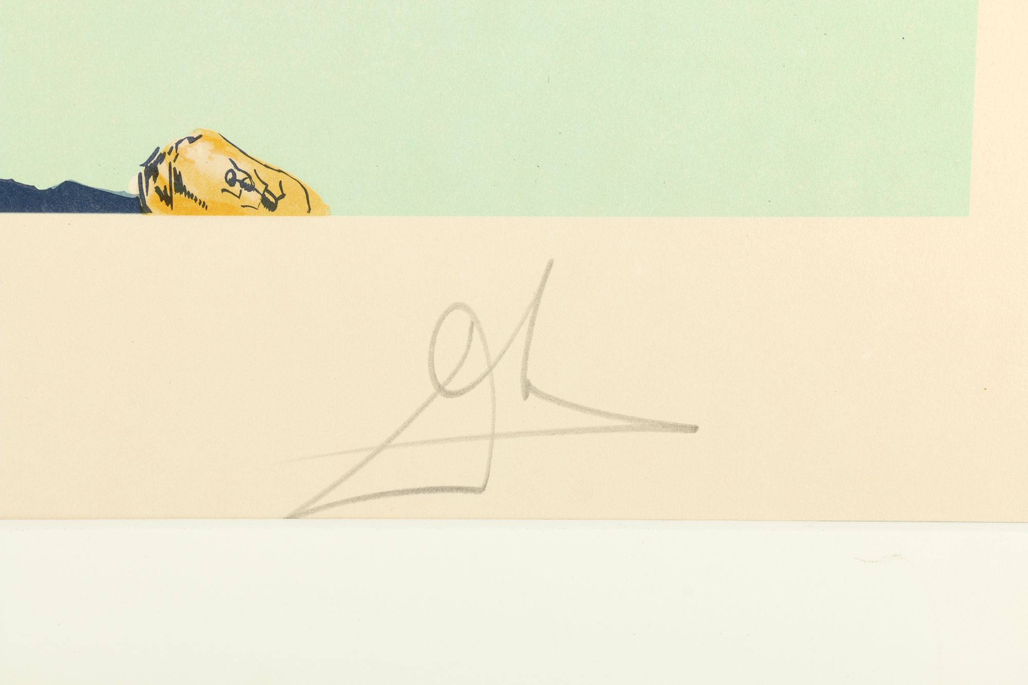 Salvador Dalí Lithograph "Daphne I"