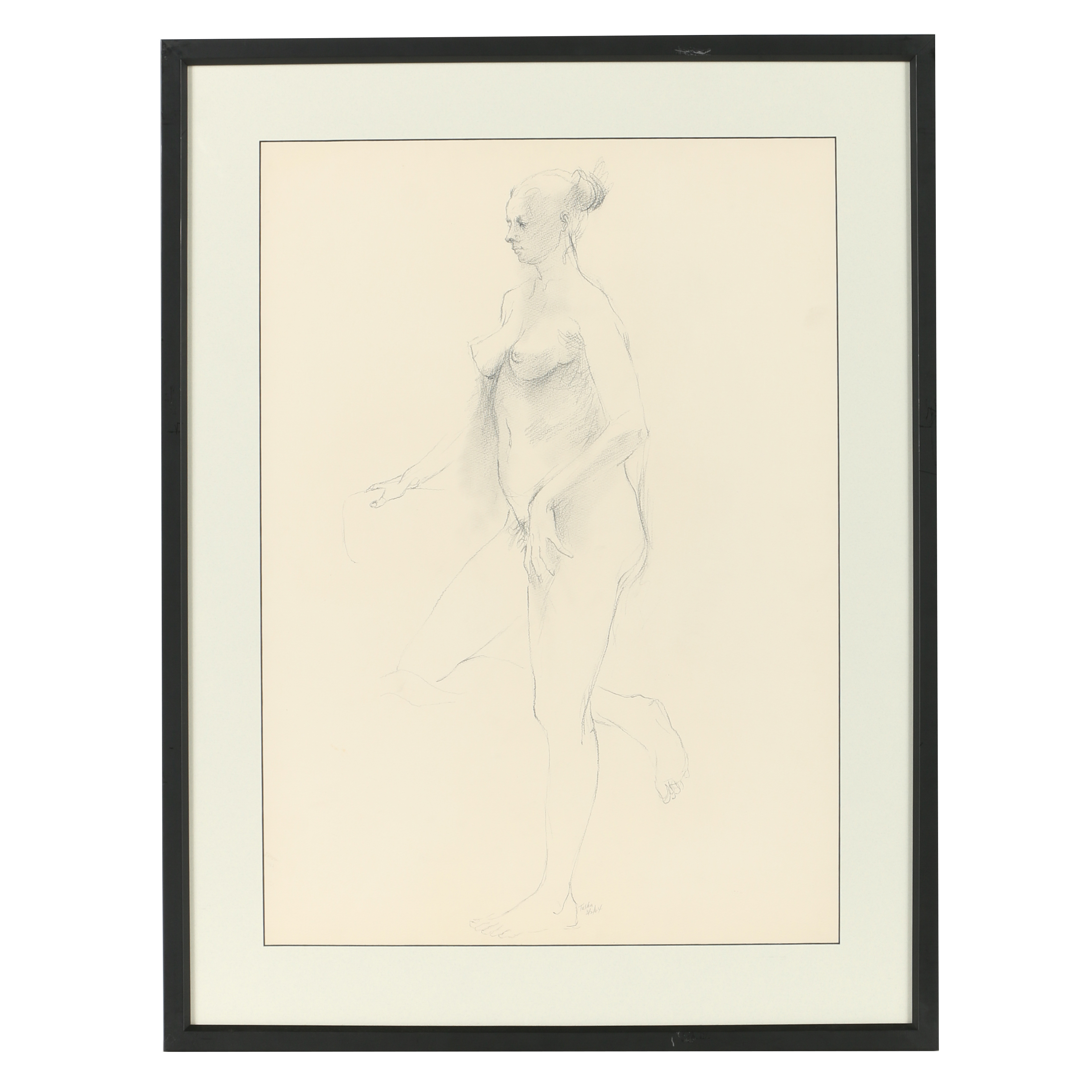 John Tuska Graphite Drawing