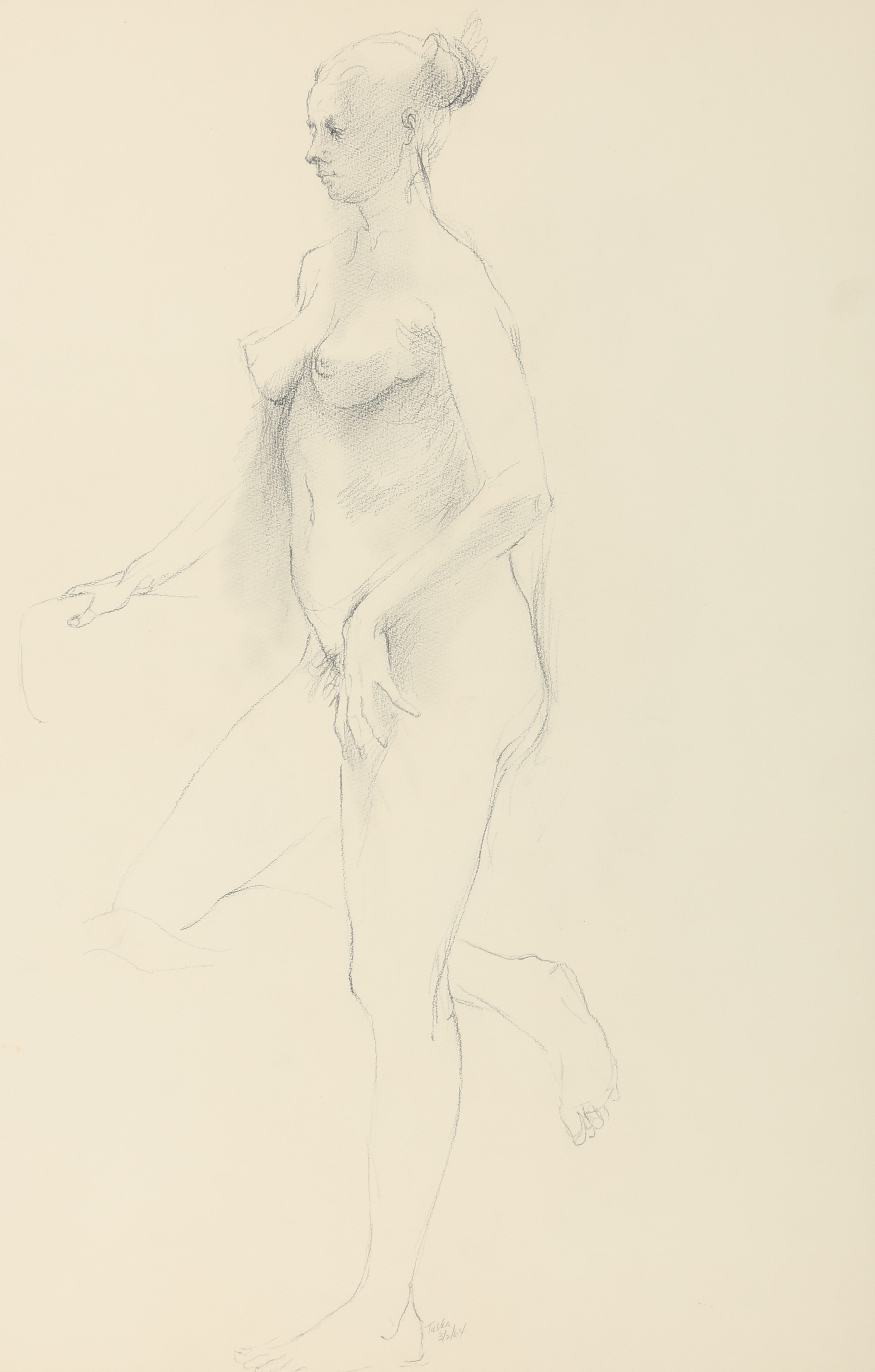 John Tuska Graphite Drawing