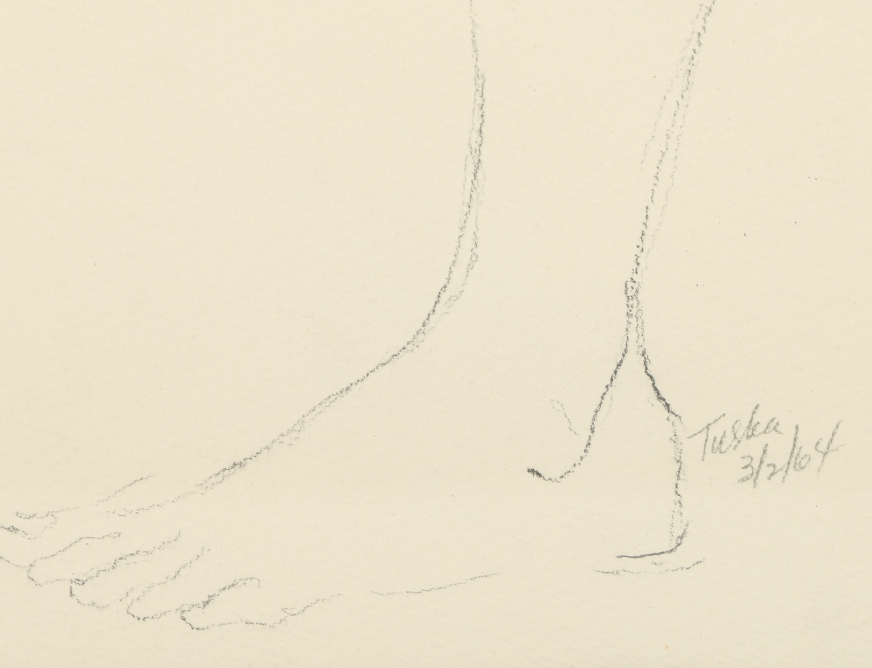 John Tuska Graphite Drawing