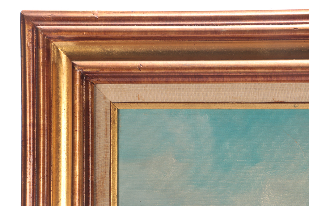 Preston Willis Original Nautical Oil on Canvas Painting