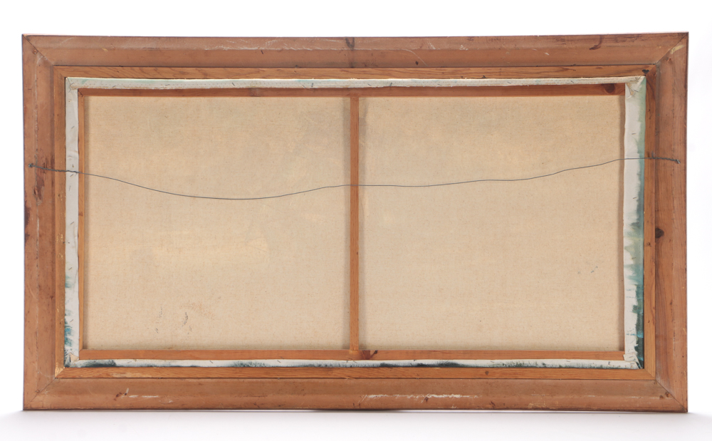 Preston Willis Original Nautical Oil on Canvas Painting