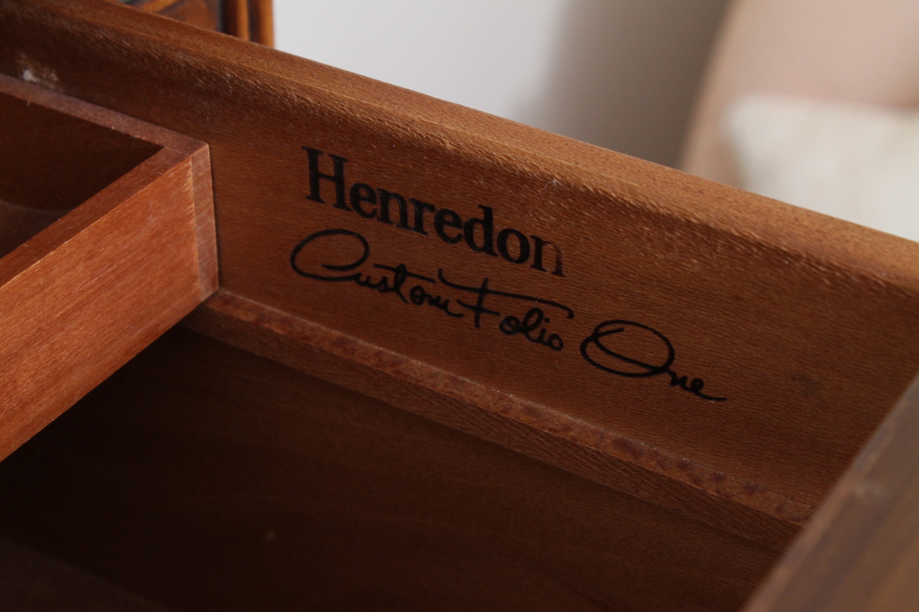 Vintage Henredon "Custom Folio One" Chest of Drawers