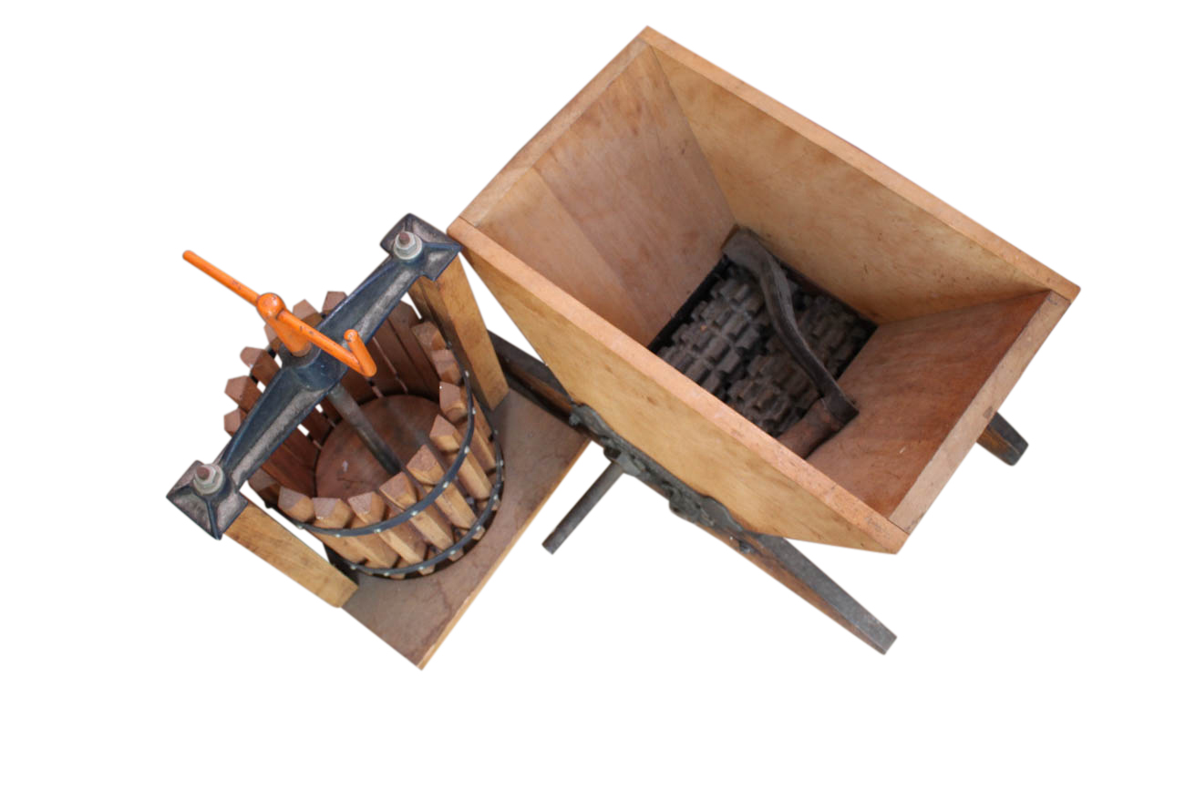 Vintage Wooden Fruit Press