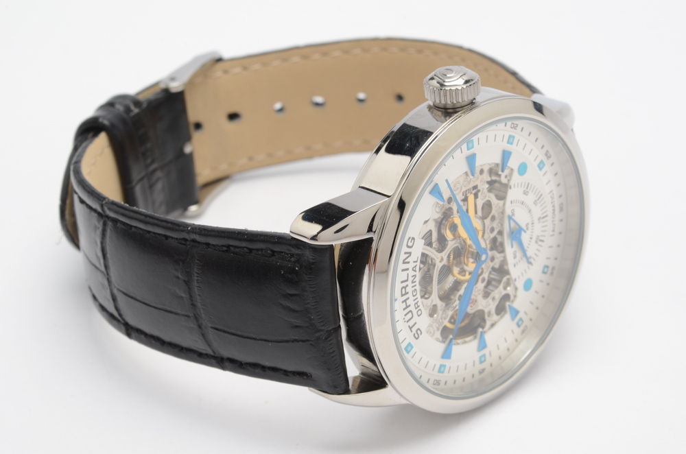 Stührling Original Executive 133 Automatic Skeleton Watch