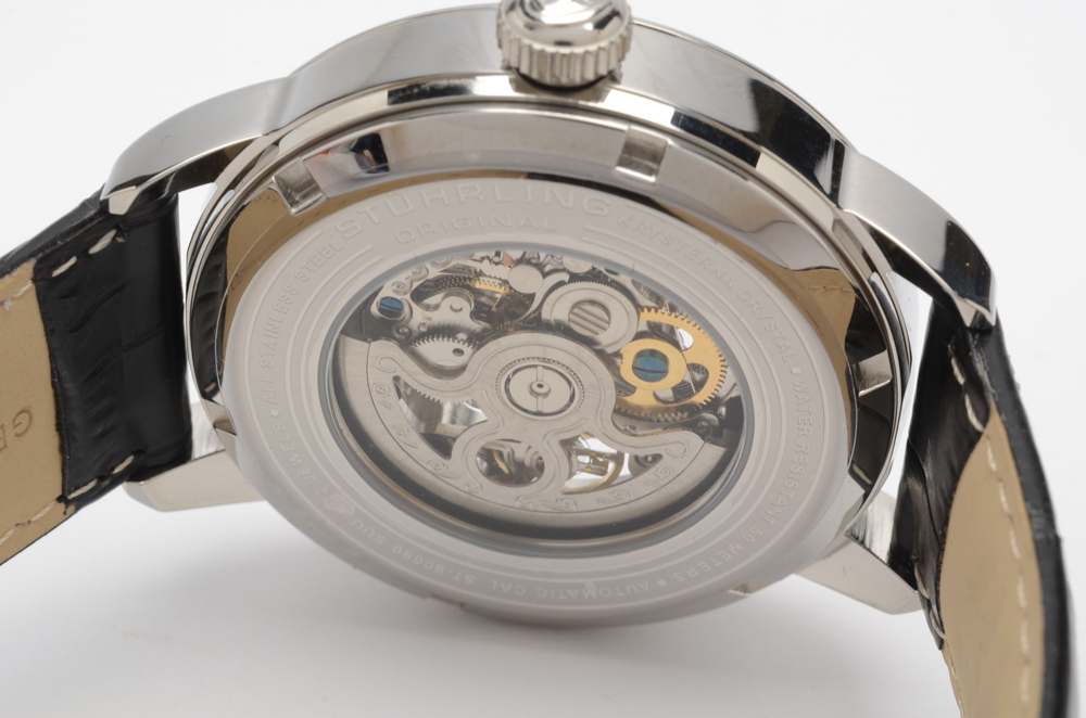 Stührling Original Executive 133 Automatic Skeleton Watch