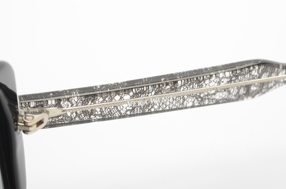 Vera Wang Sunglasses in Black and Lace