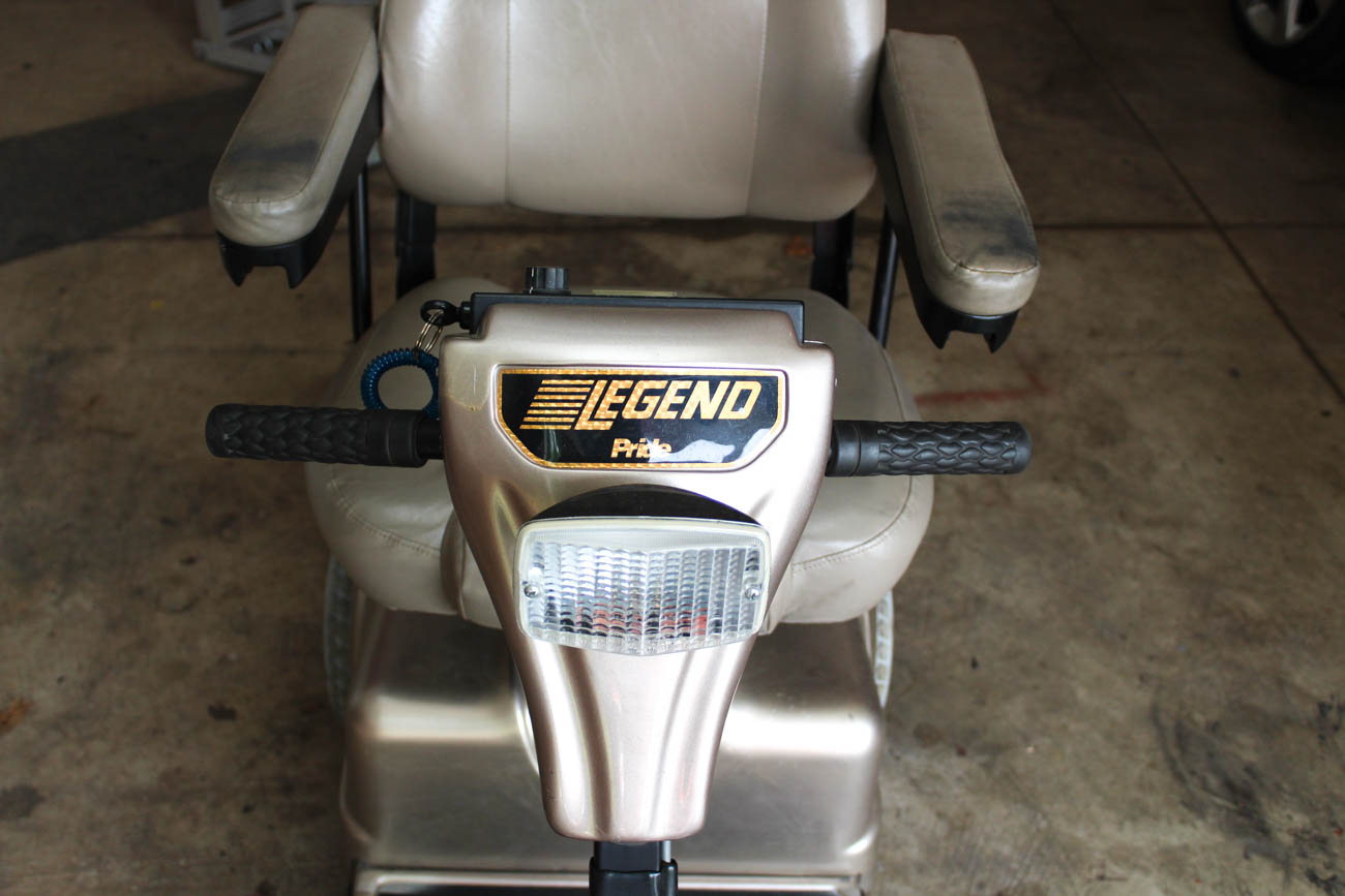 Pride "Legend" Mobility Scooter with Aluminum Trailer