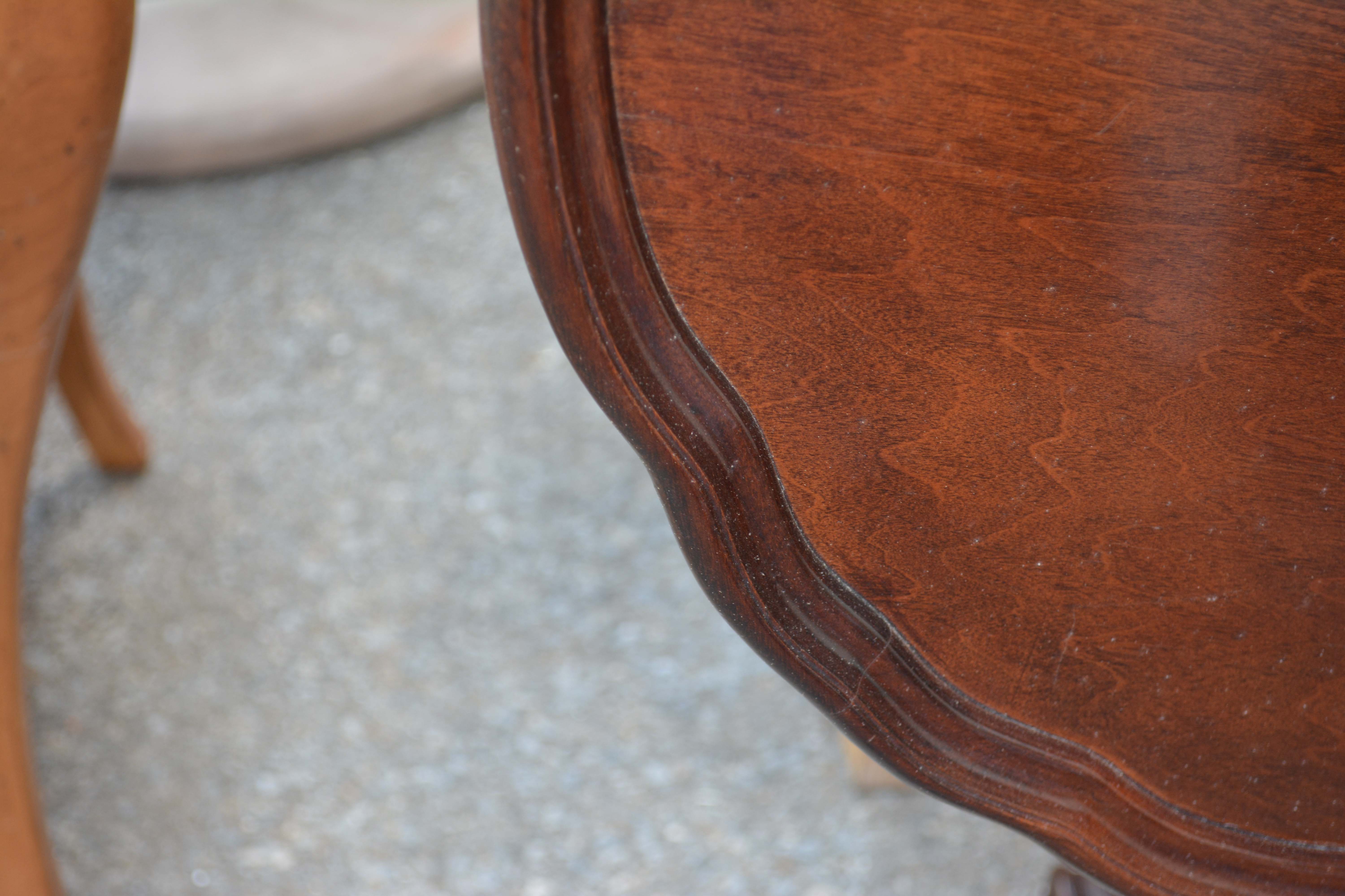 Duncan Phyfe Style Tilt Top Table by The Bombay Company