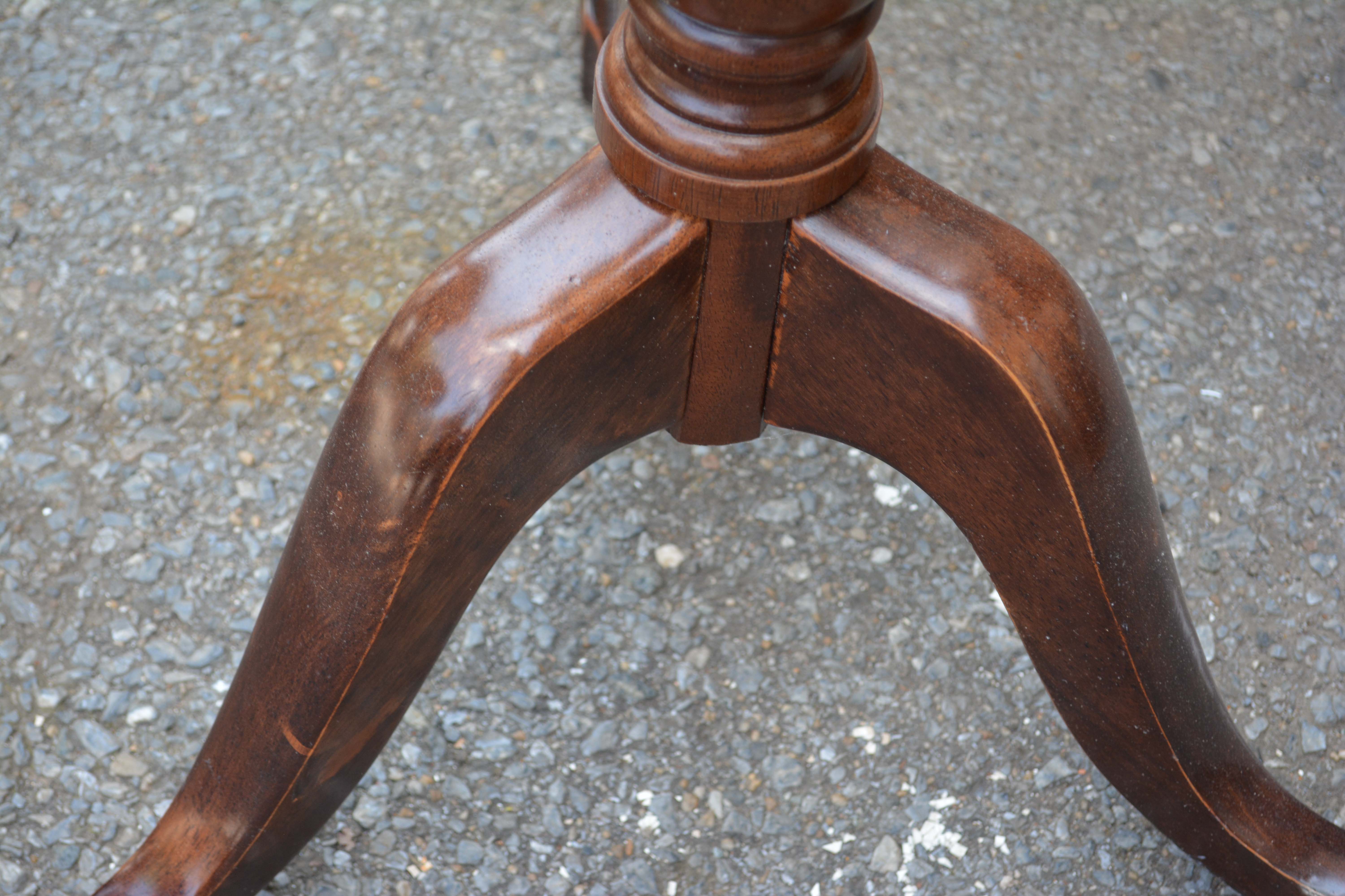 Duncan Phyfe Style Tilt Top Table by The Bombay Company