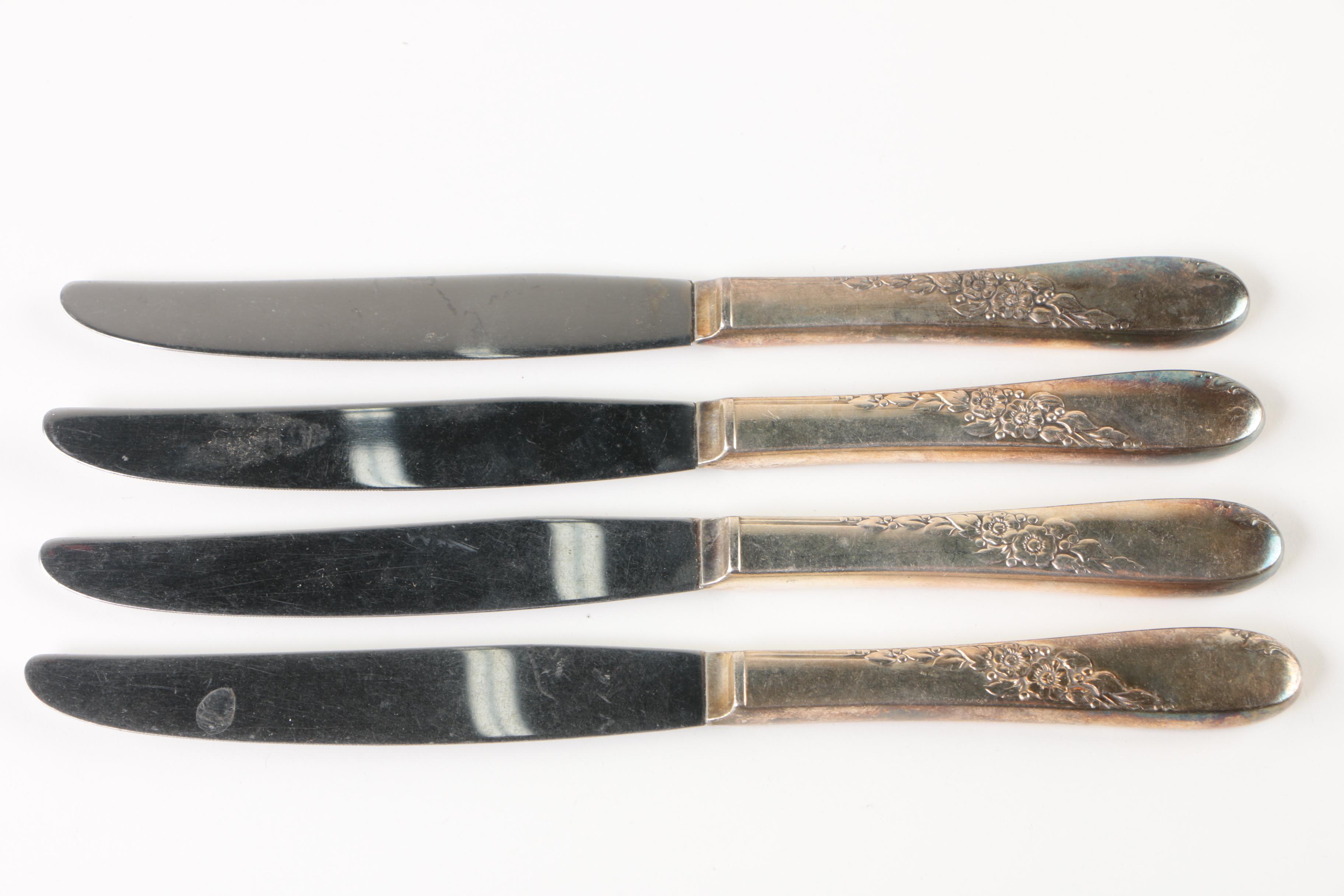 Vintage Wm. A. Rogers "Endearable" Silver Plate Flatware Collection