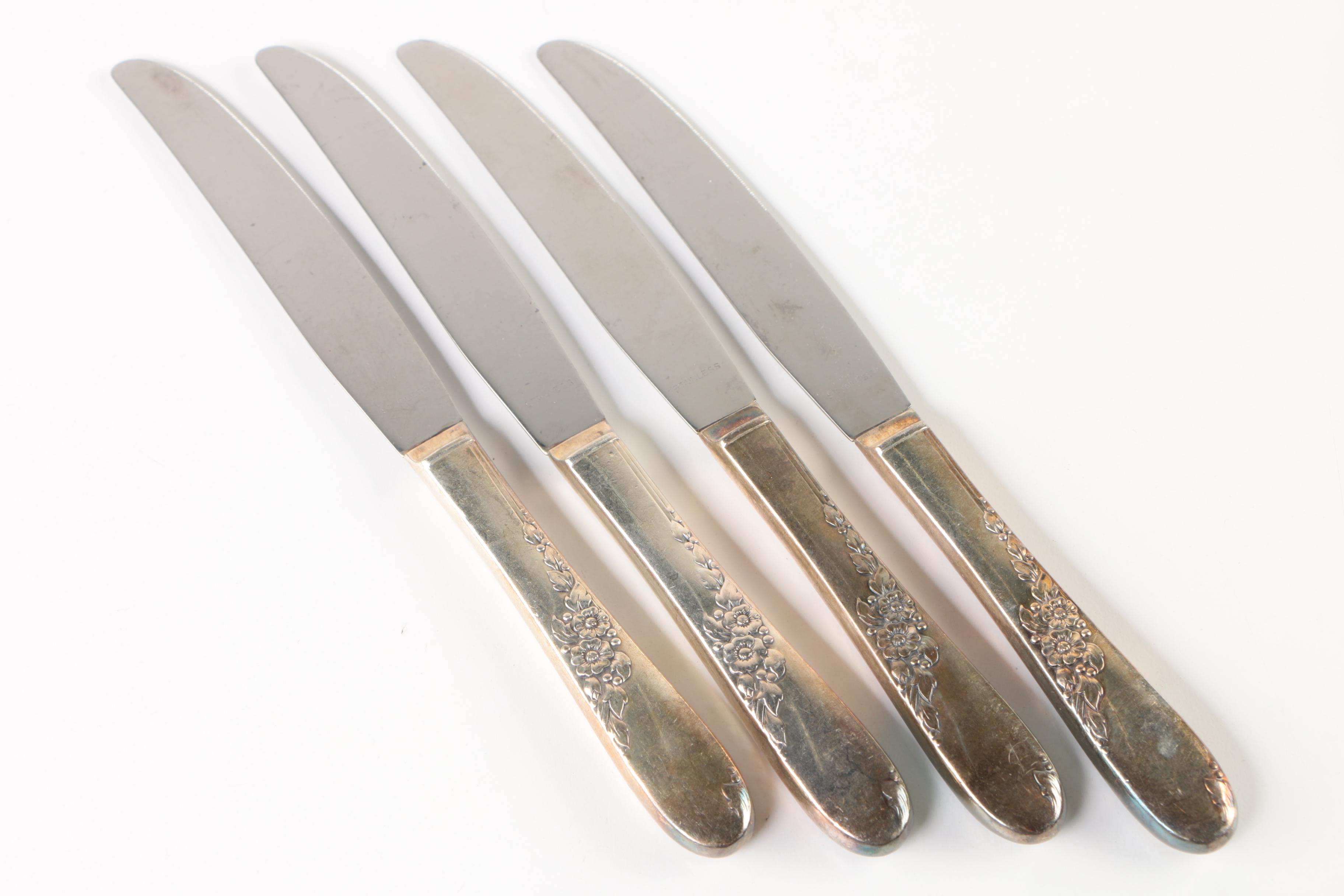 Vintage Wm. A. Rogers "Endearable" Silver Plate Flatware Collection