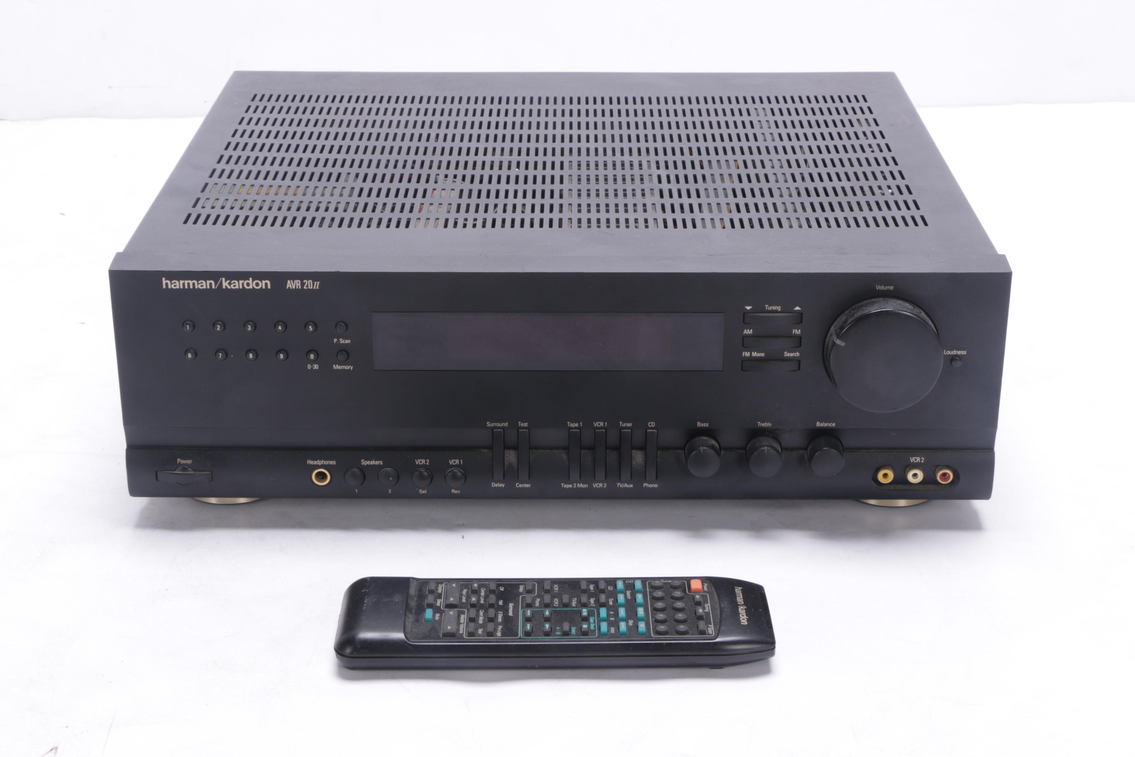 Harman Kardon 5.1 Dolby Surround Audio and Visual Stereo Receiver