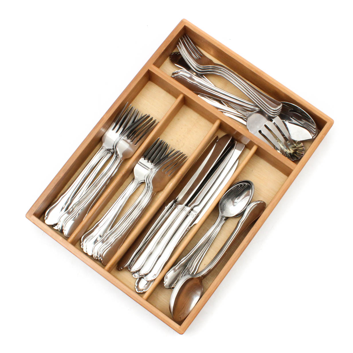 Hampton Silversmiths "Shelby" Stainless Flatware