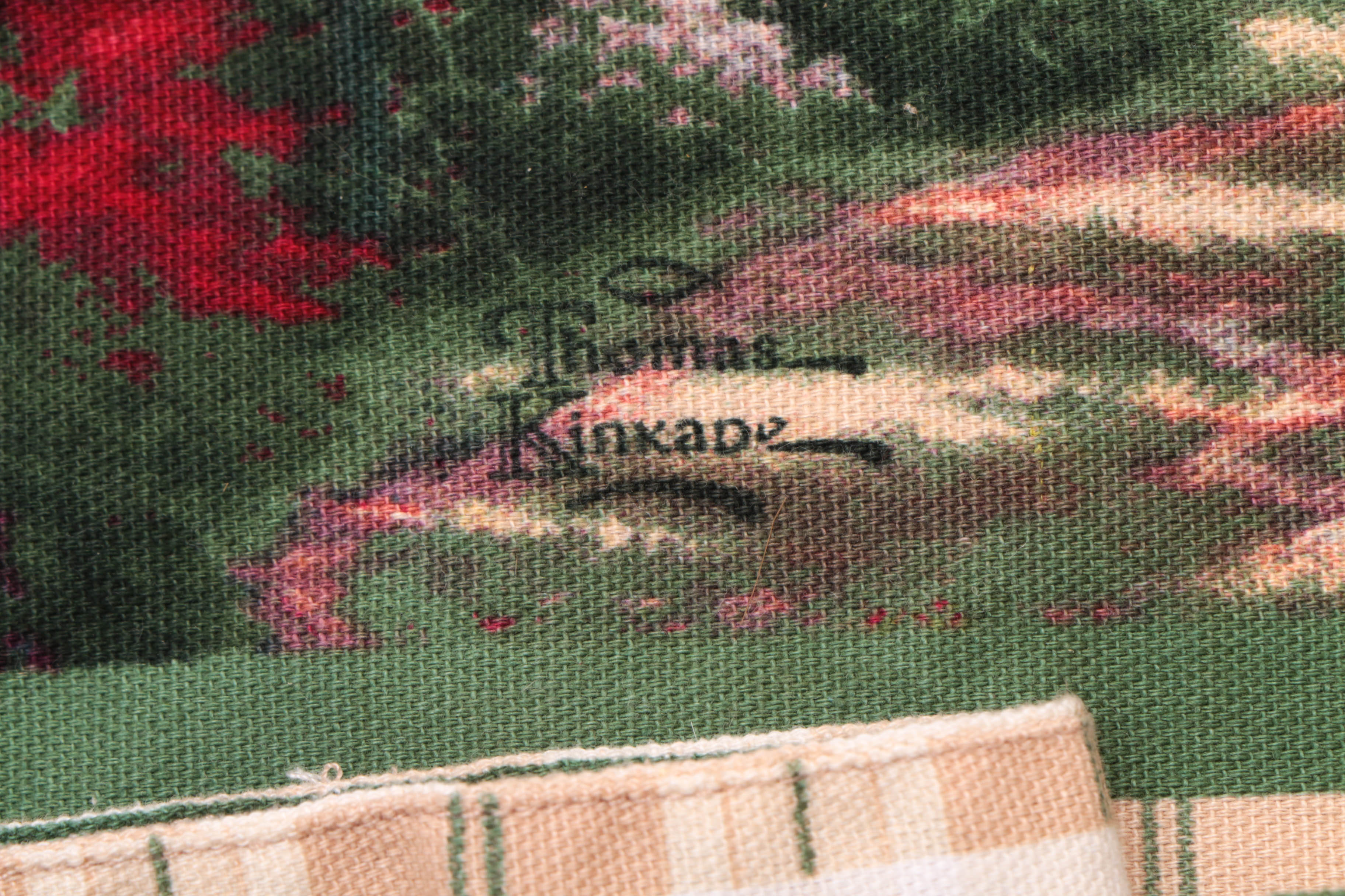 Thomas Kinkade Cotton Table Runner and Placemats