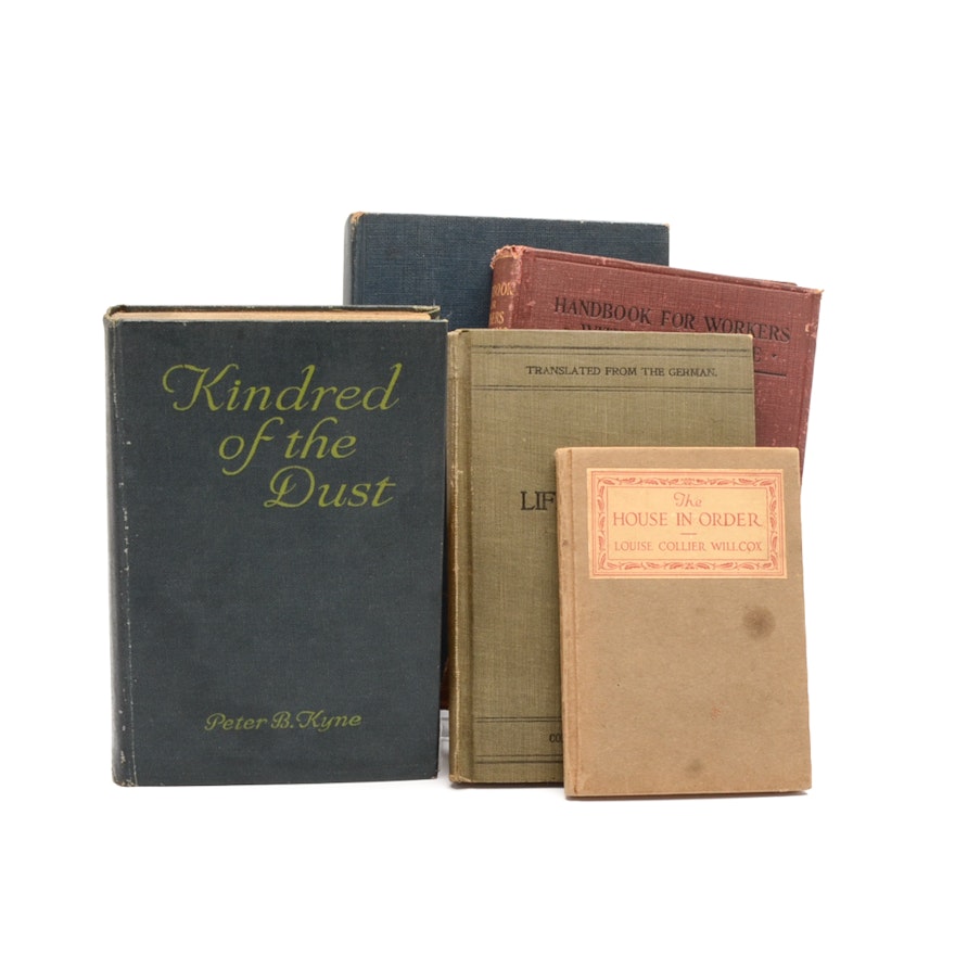 Assorted Vintage Books Including Rev. Martin Luther