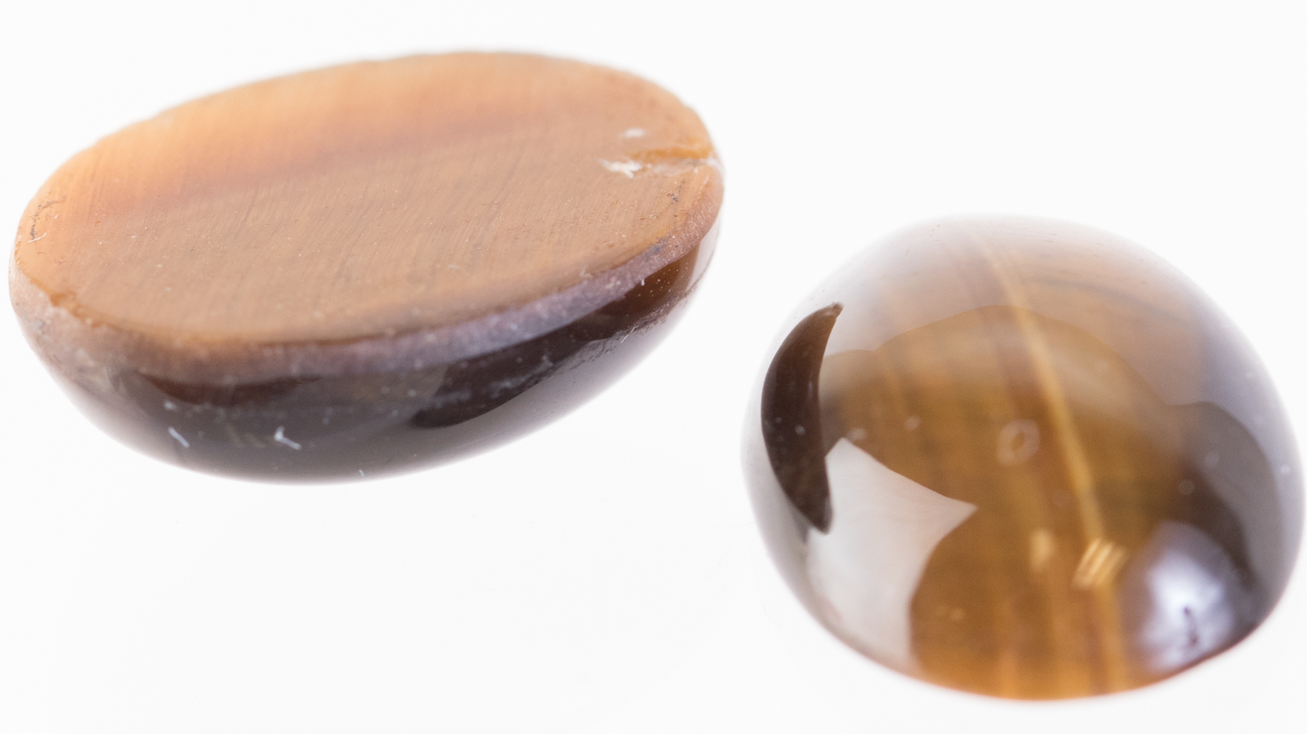 Matched 22.66 CTW Tiger's Eye Cabochon Gemstones
