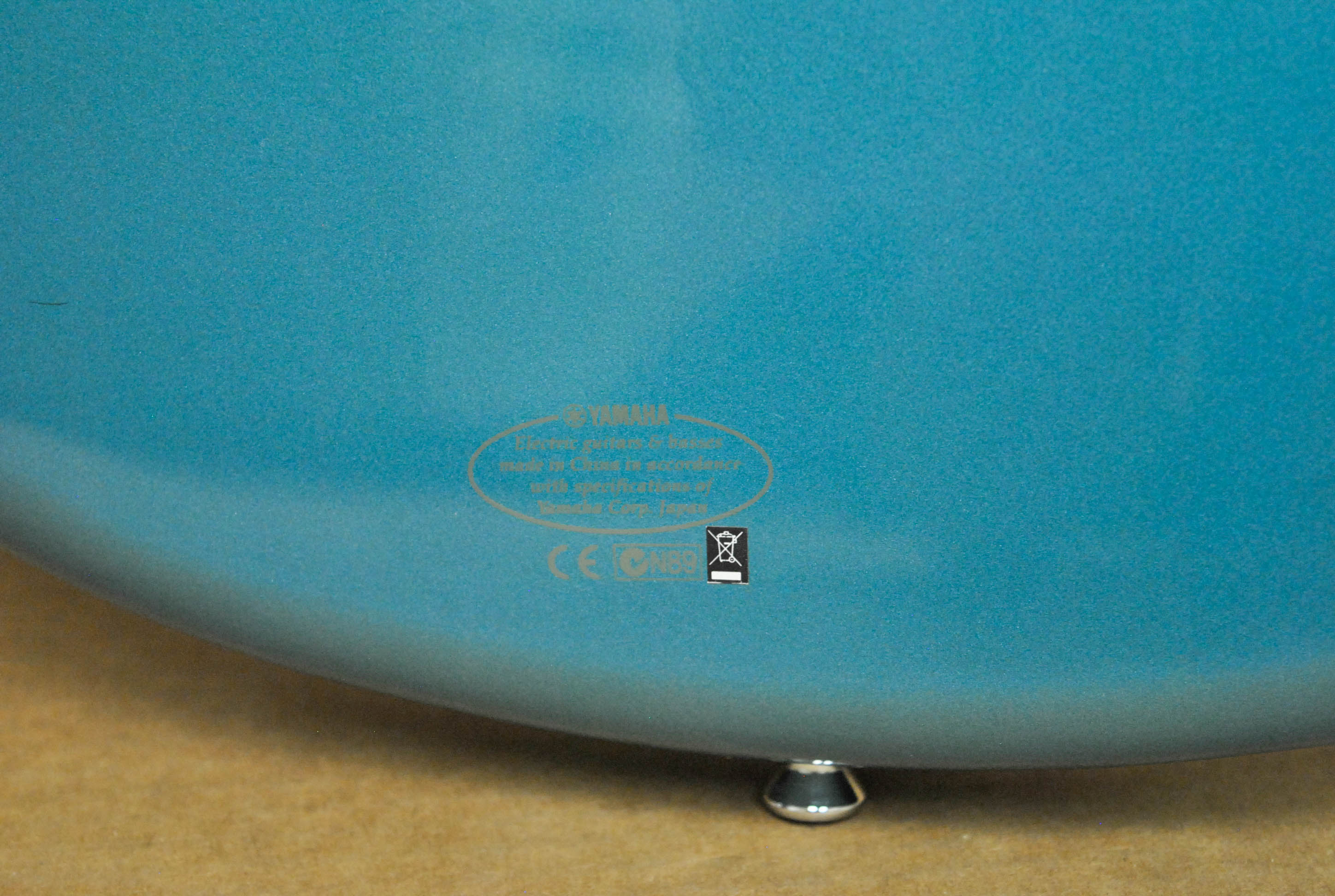 Mid-2000s Yamaha Samurai Surf Style Guitar and Gig Bag