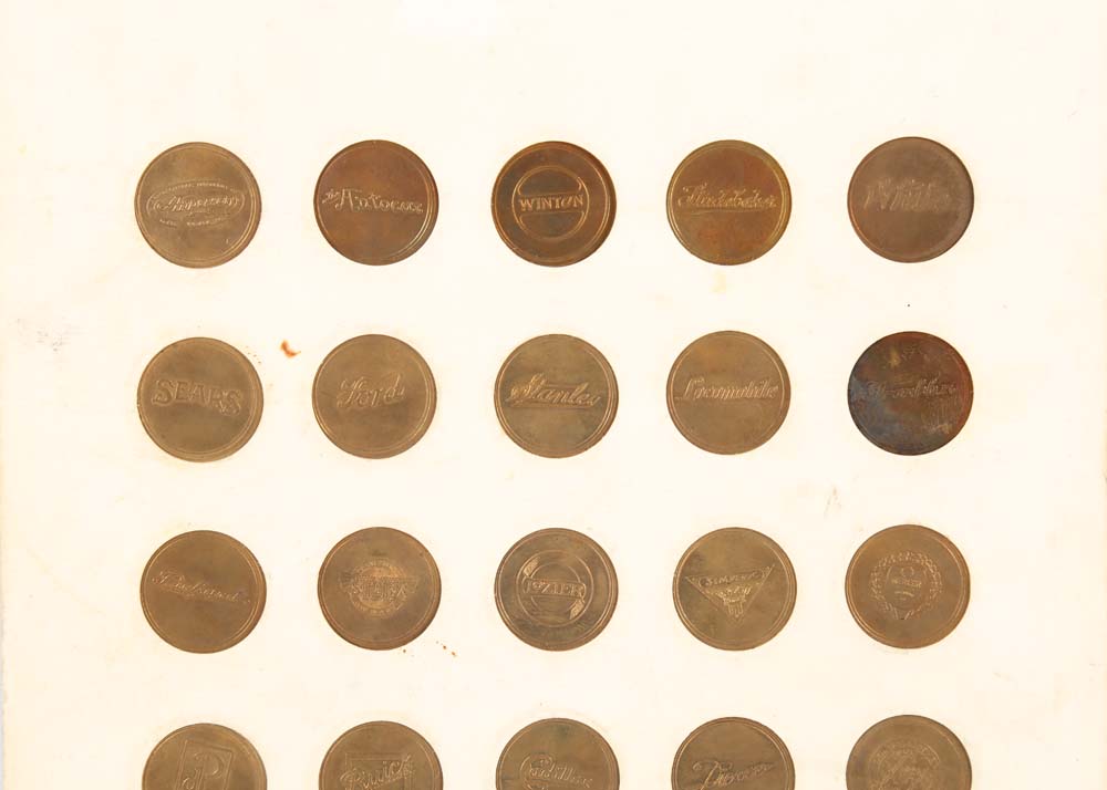 The Franklin Mint Antique Car Coin Collection
