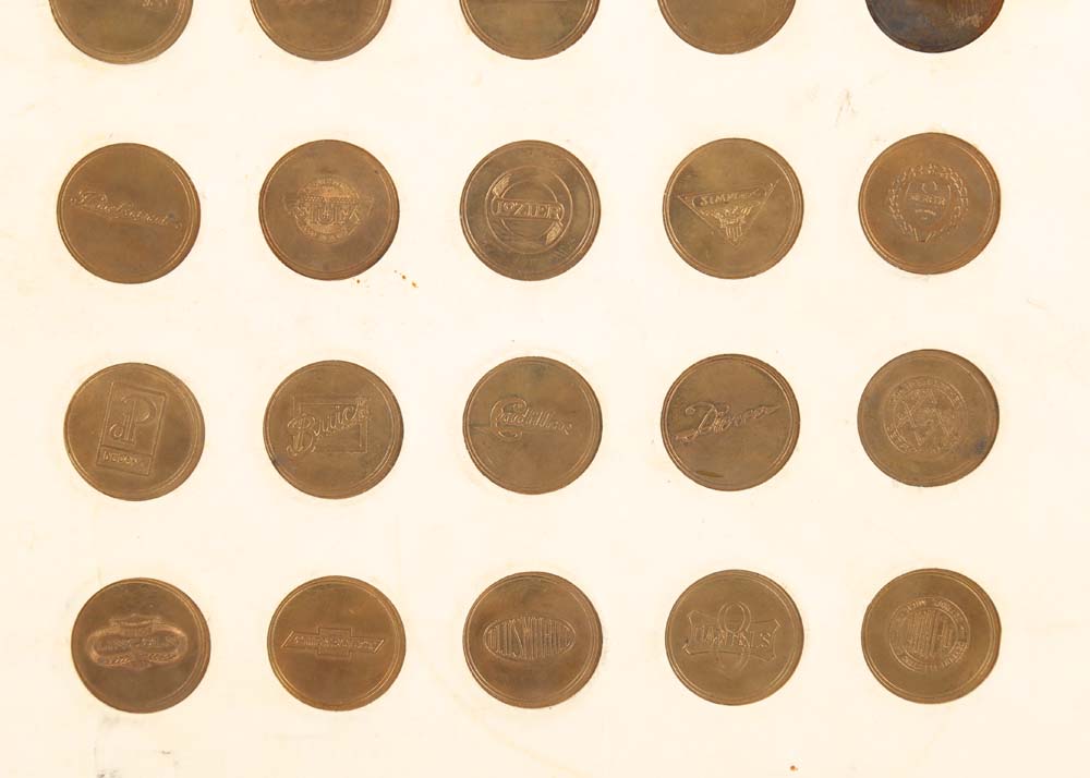 The Franklin Mint Antique Car Coin Collection
