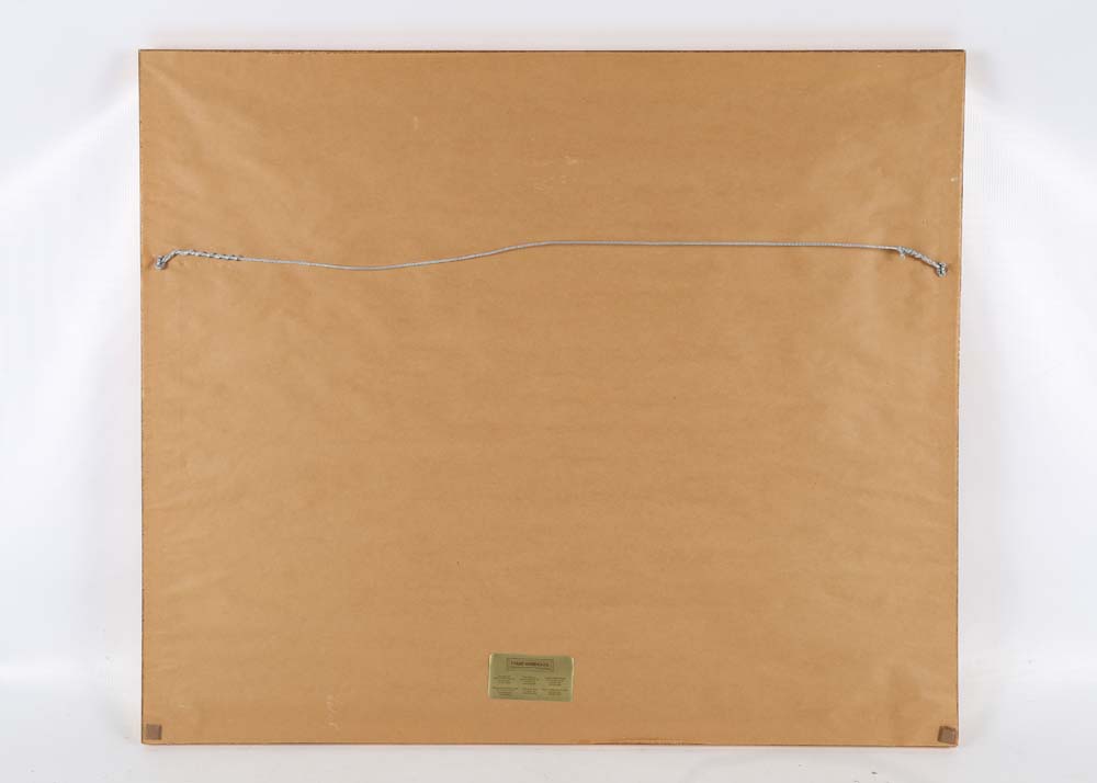 Daniel Nie Original Watercolor Painting "Three Rabbits"