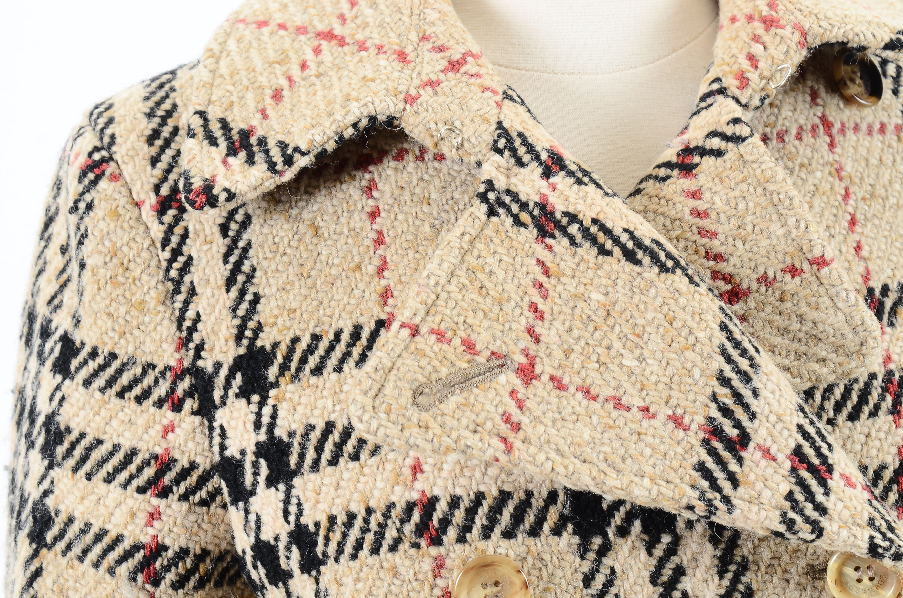 Women's Burberry London Wool Double-Breasted Peacoat
