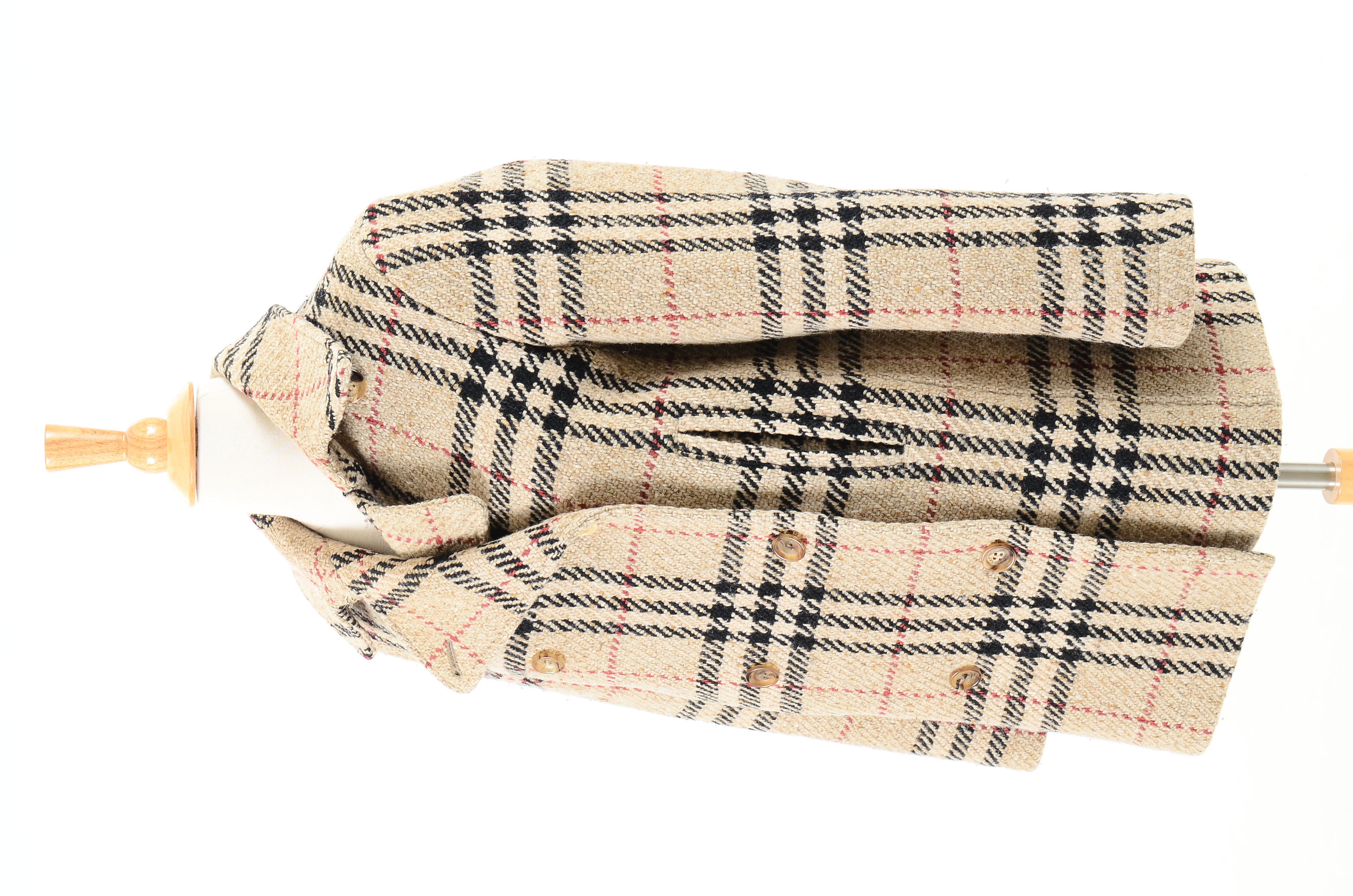 Women's Burberry London Wool Double-Breasted Peacoat
