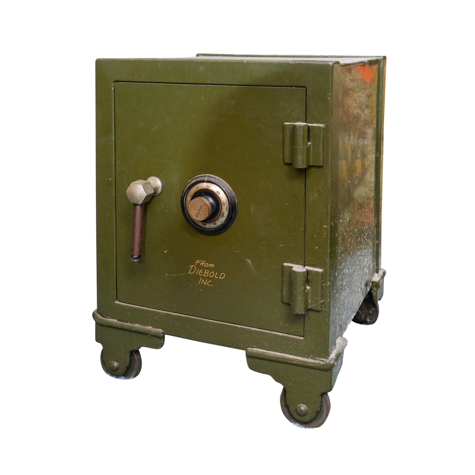 Vintage Diebold Inc. Combination Safe