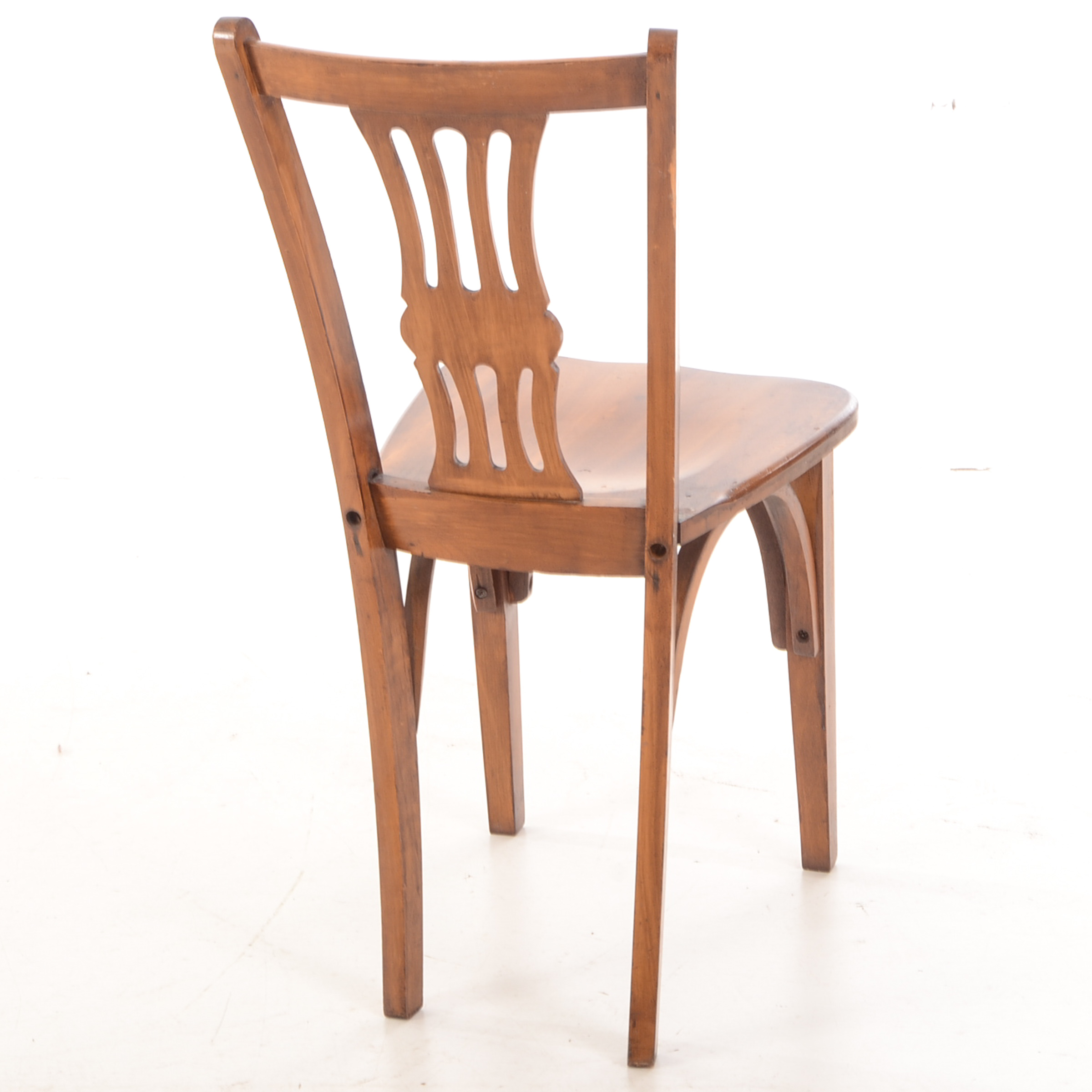 Three Vintage Birch Side Chairs