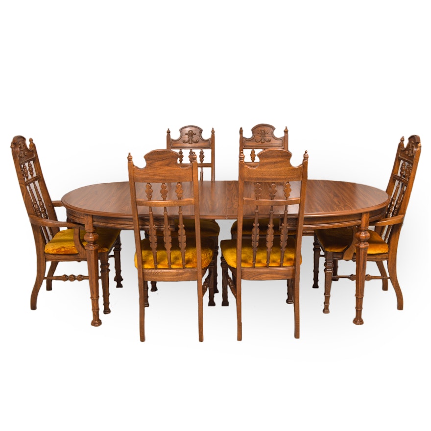 Spanish Revival Style Dining Set