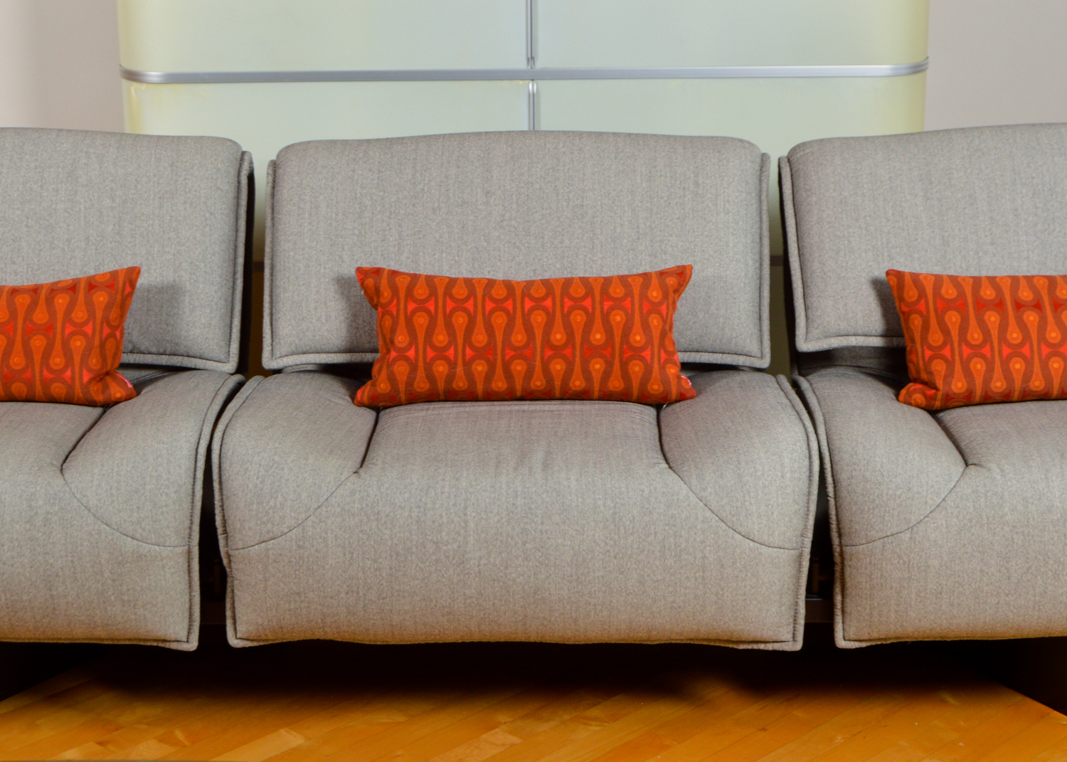 Convertible Sofa in the Style of Vico Magistretti's Veranda 3 Design for Cassina