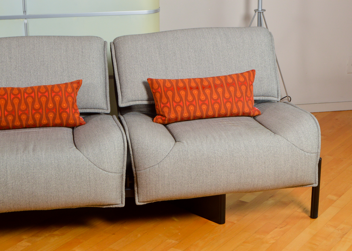 Convertible Sofa in the Style of Vico Magistretti's Veranda 3 Design for Cassina