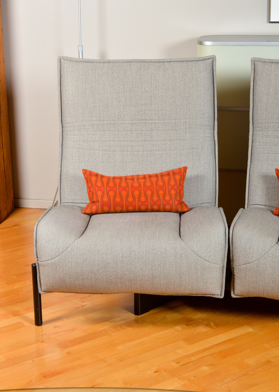 Convertible Sofa in the Style of Vico Magistretti's Veranda 3 Design for Cassina