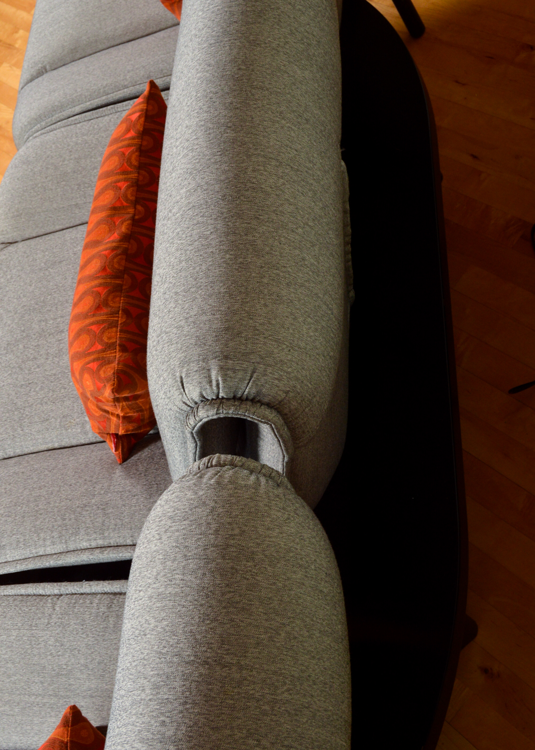 Convertible Sofa in the Style of Vico Magistretti's Veranda 3 Design for Cassina