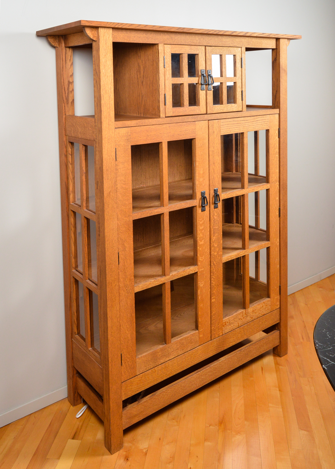 Mission Style Oak Bookcase