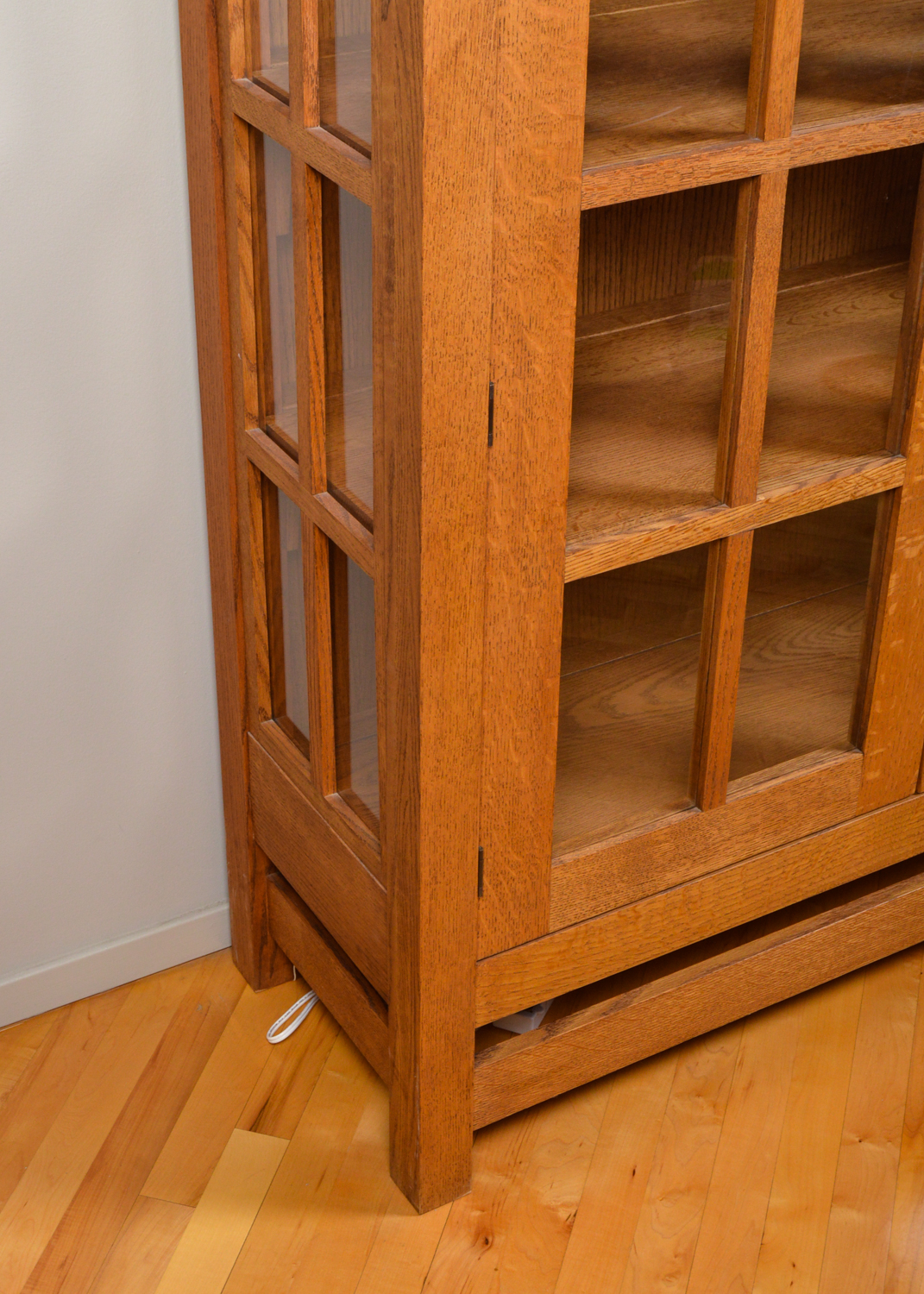 Mission Style Oak Bookcase