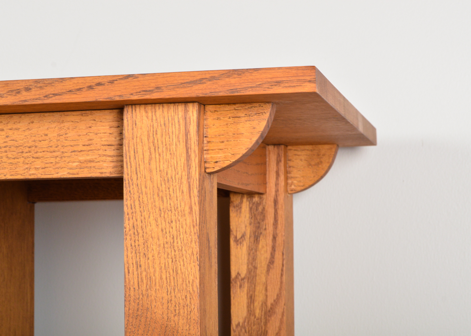 Mission Style Oak Bookcase