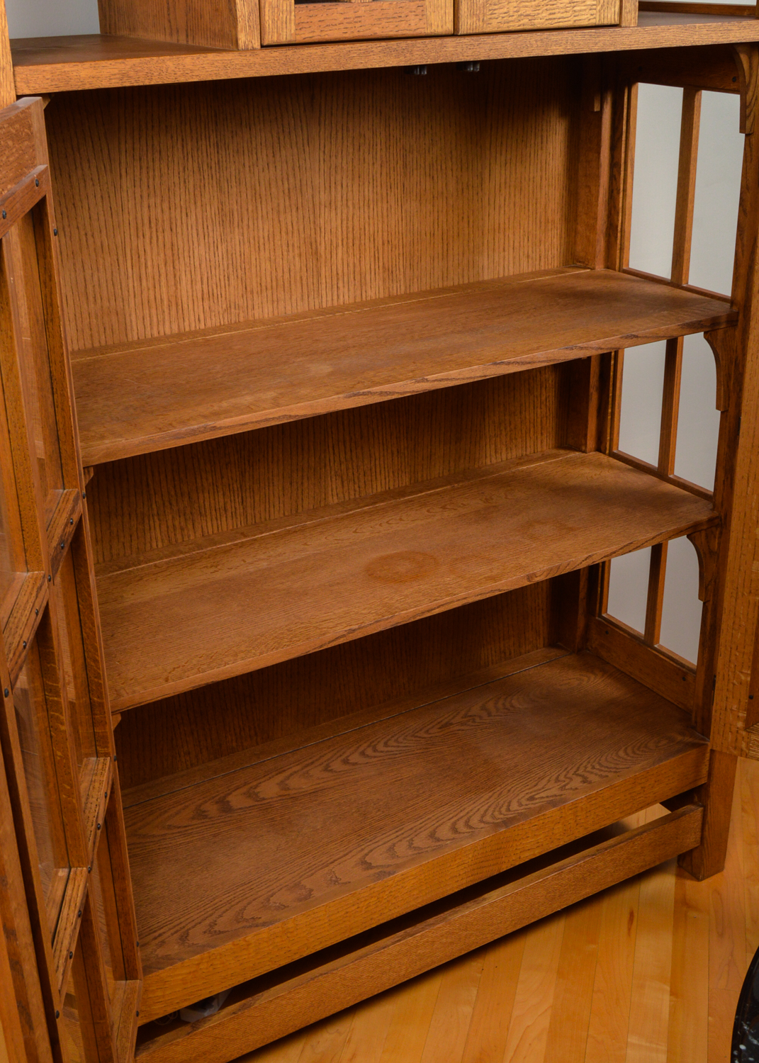 Mission Style Oak Bookcase