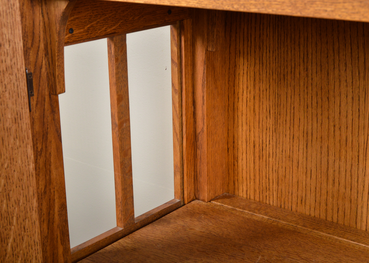 Mission Style Oak Bookcase
