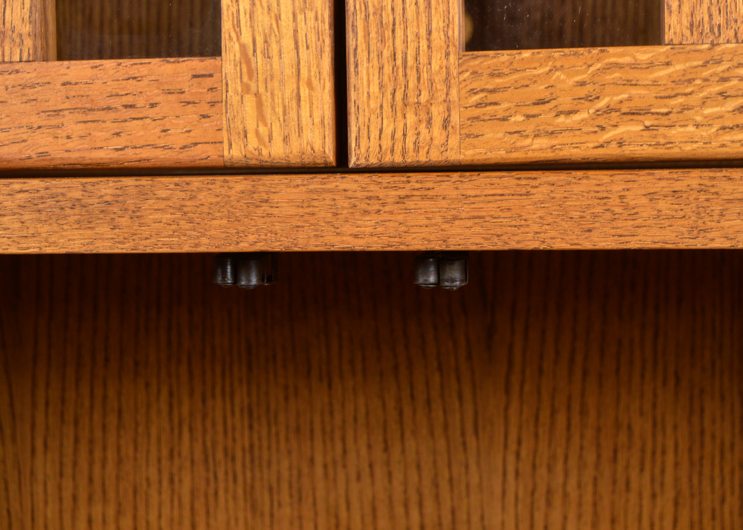 Mission Style Oak Bookcase