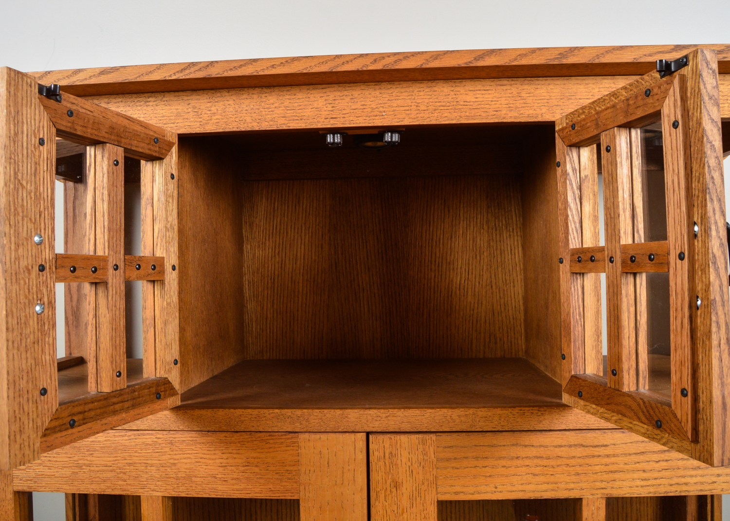 Mission Style Oak Bookcase